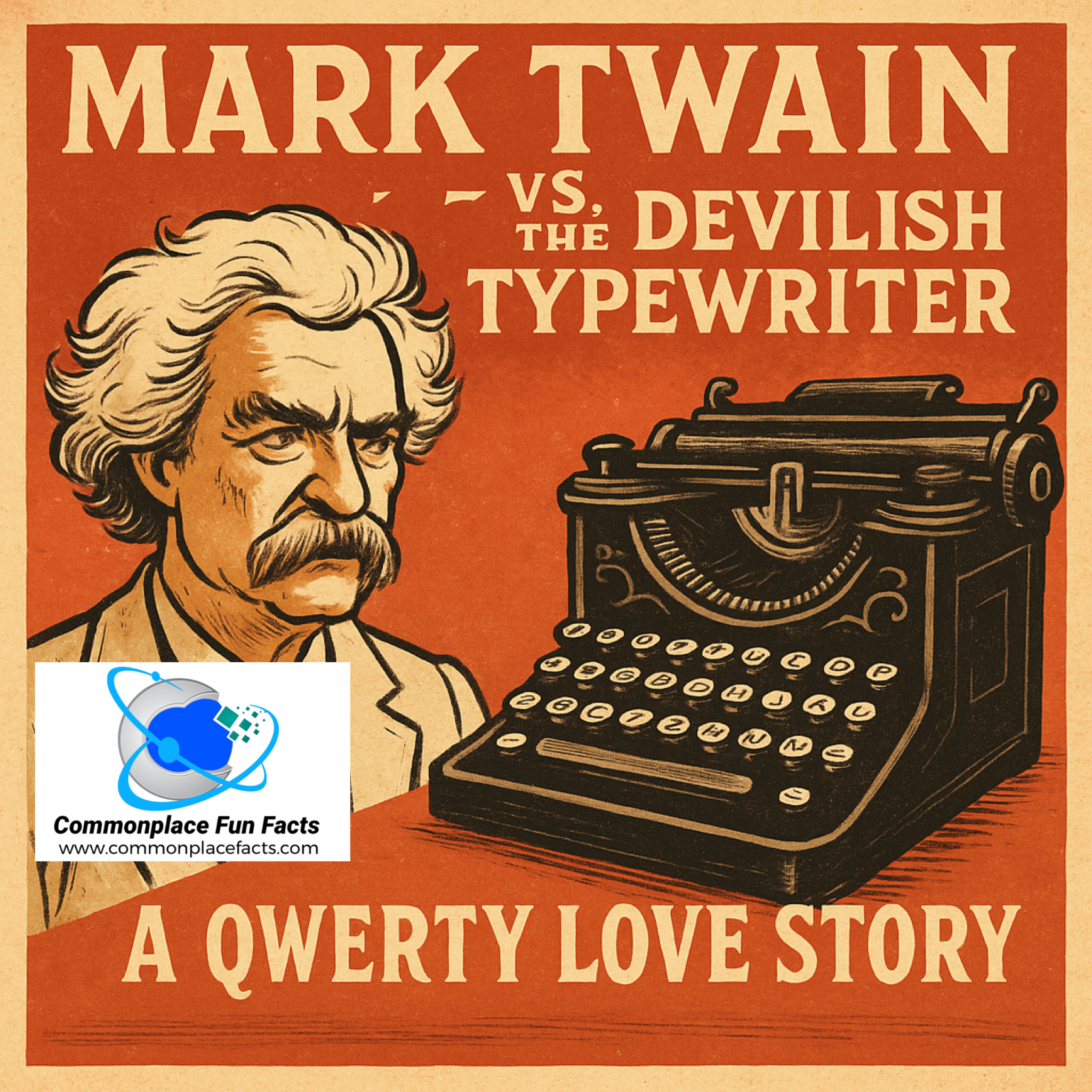 Mark Twain vs. The Devilish Typewriter: A QWERTY Love Story