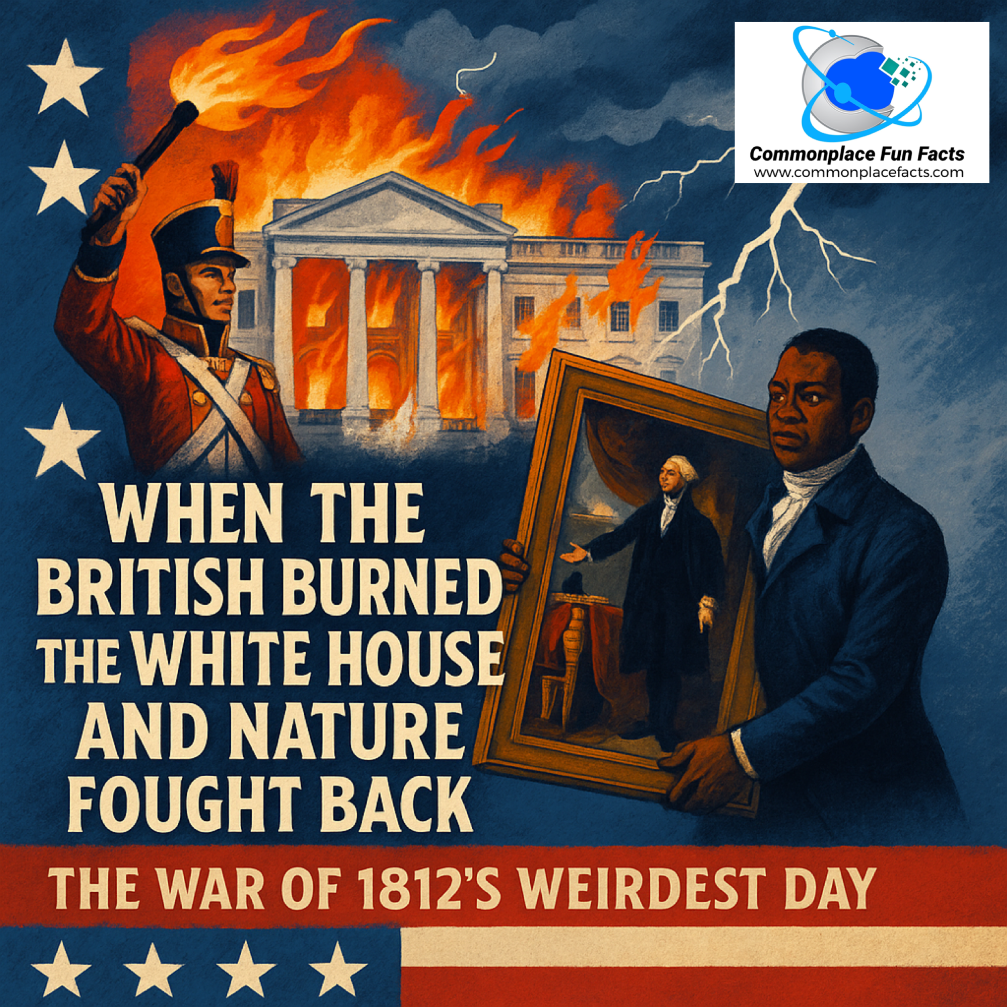 When the British Burned the White House and Nature Fought Back: The War of 1812’s Weirdest Day