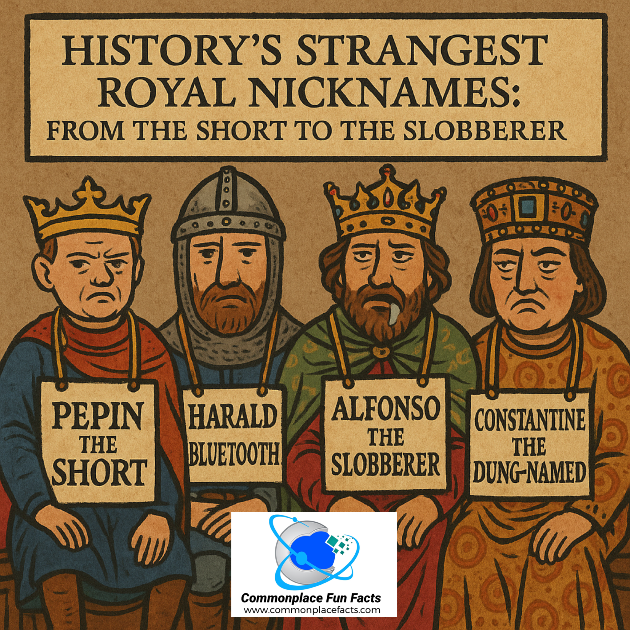 History’s Strangest Royal Nicknames: From the Short to the Slobberer