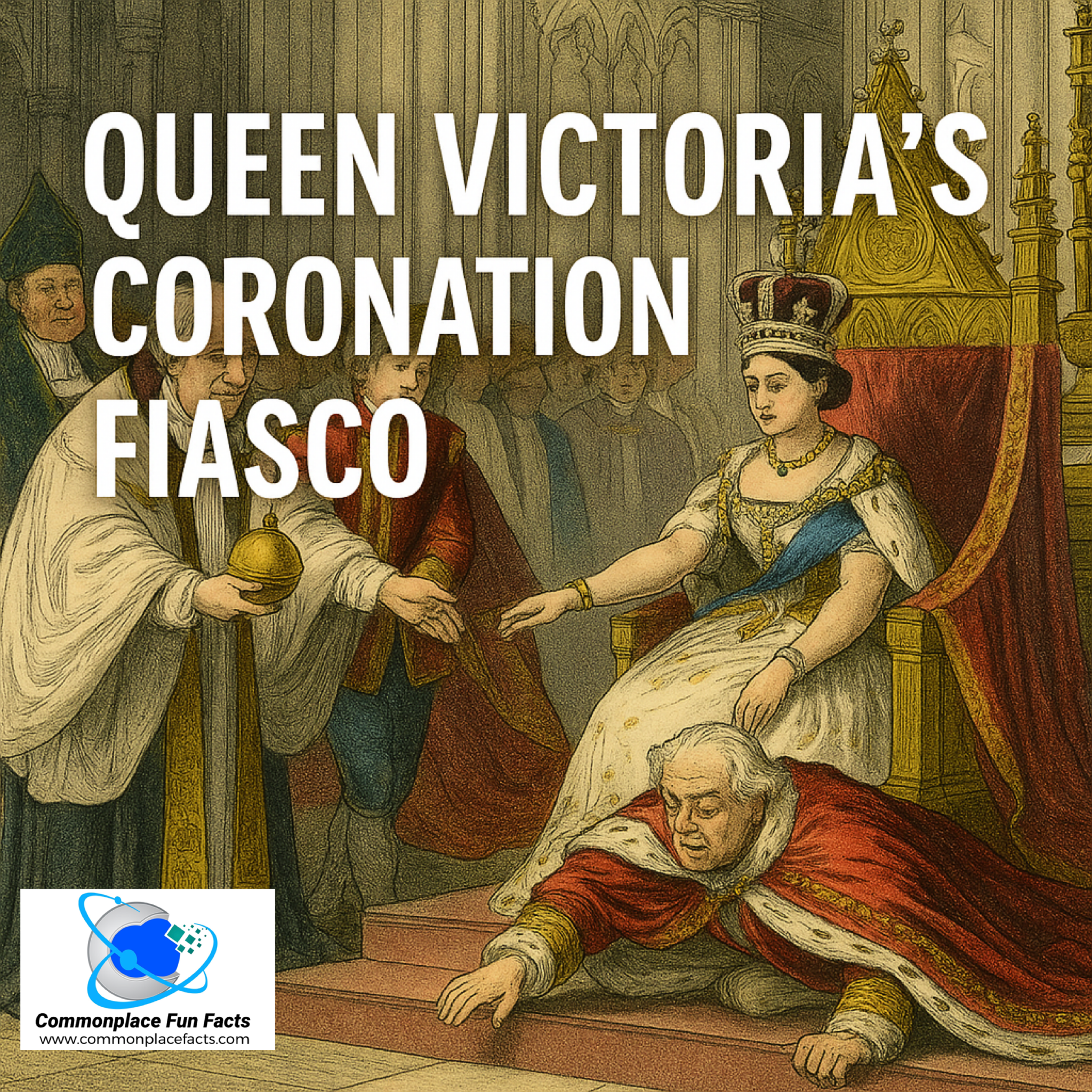The Queen Victoria Coronation: A Botched Royal Comedy of Errors