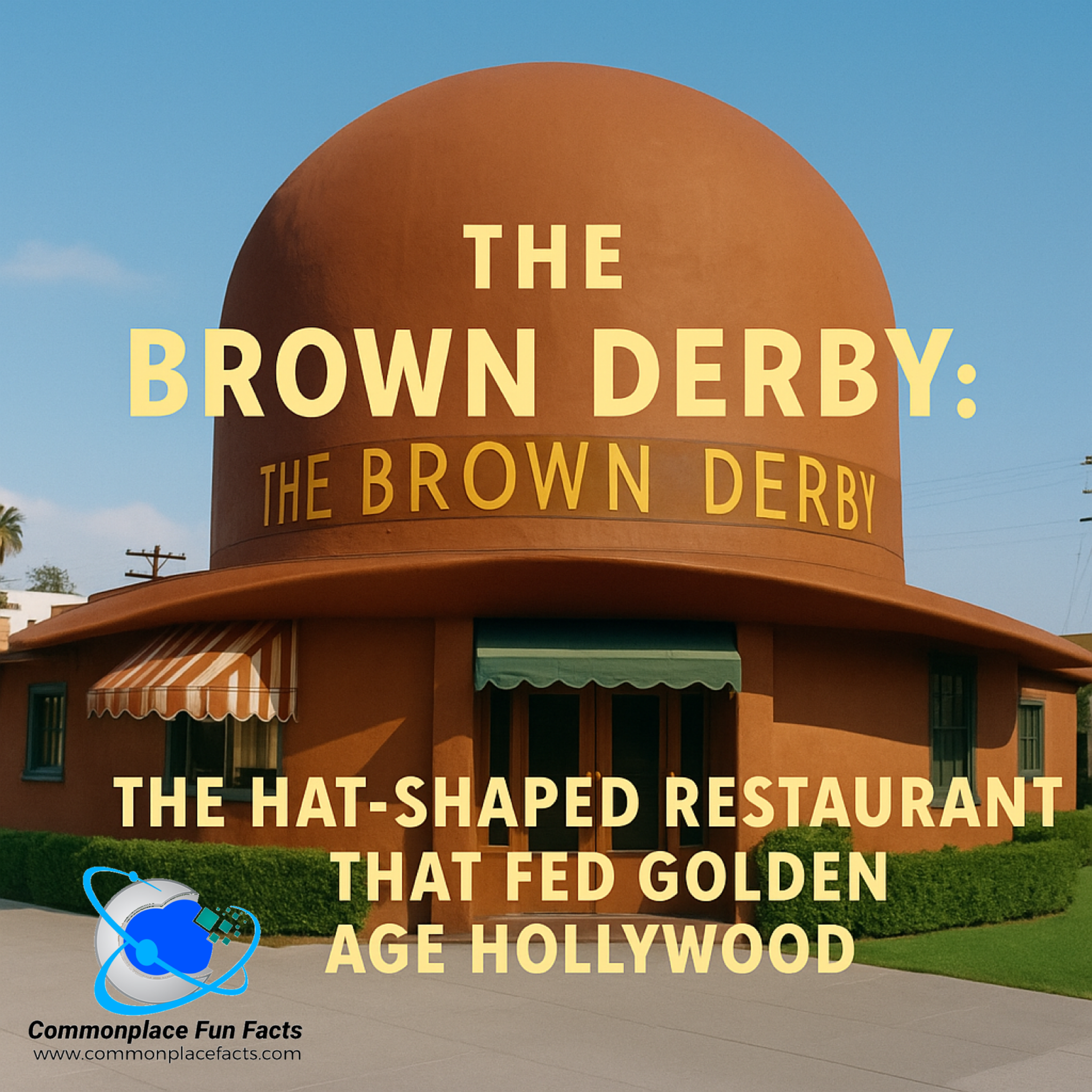 The Brown Derby: The Hat-Shaped Restaurant That Fed Golden Age Hollywood