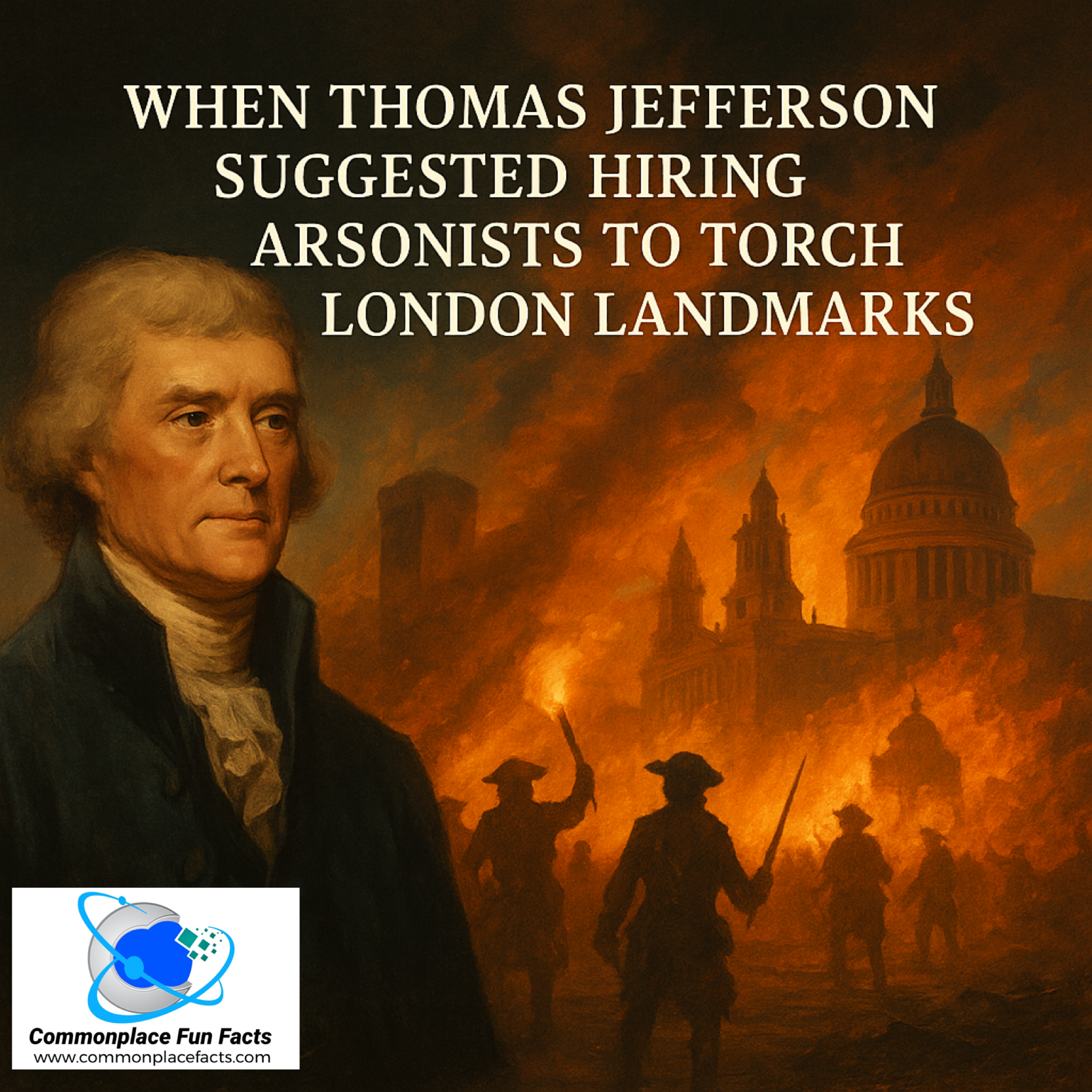 When Thomas Jefferson Suggested Hiring Arsonists to Torch London Landmarks