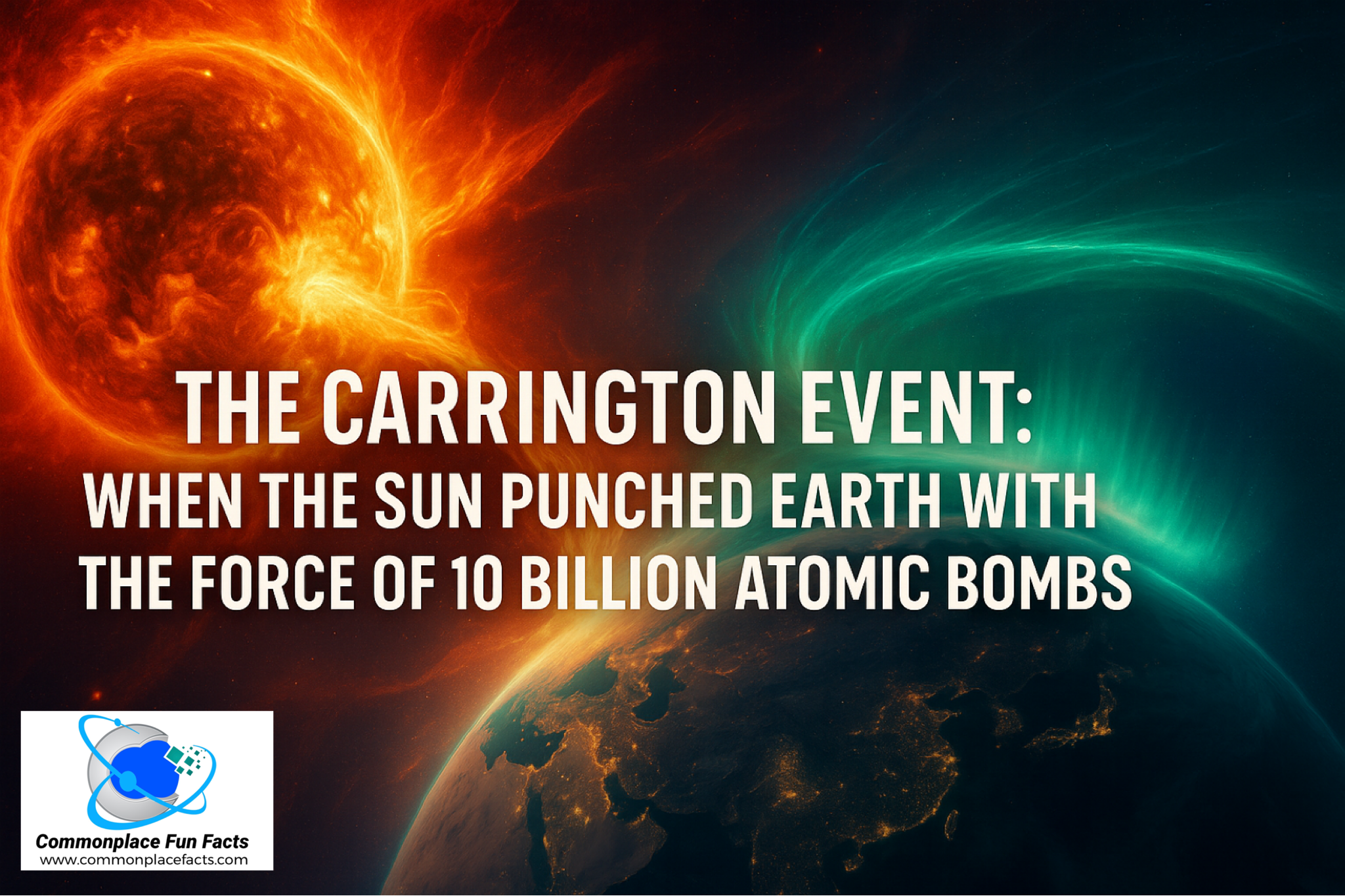 The Carrington Event: When the Sun Punched Earth With the Force of 10 Billion Atomic Bombs