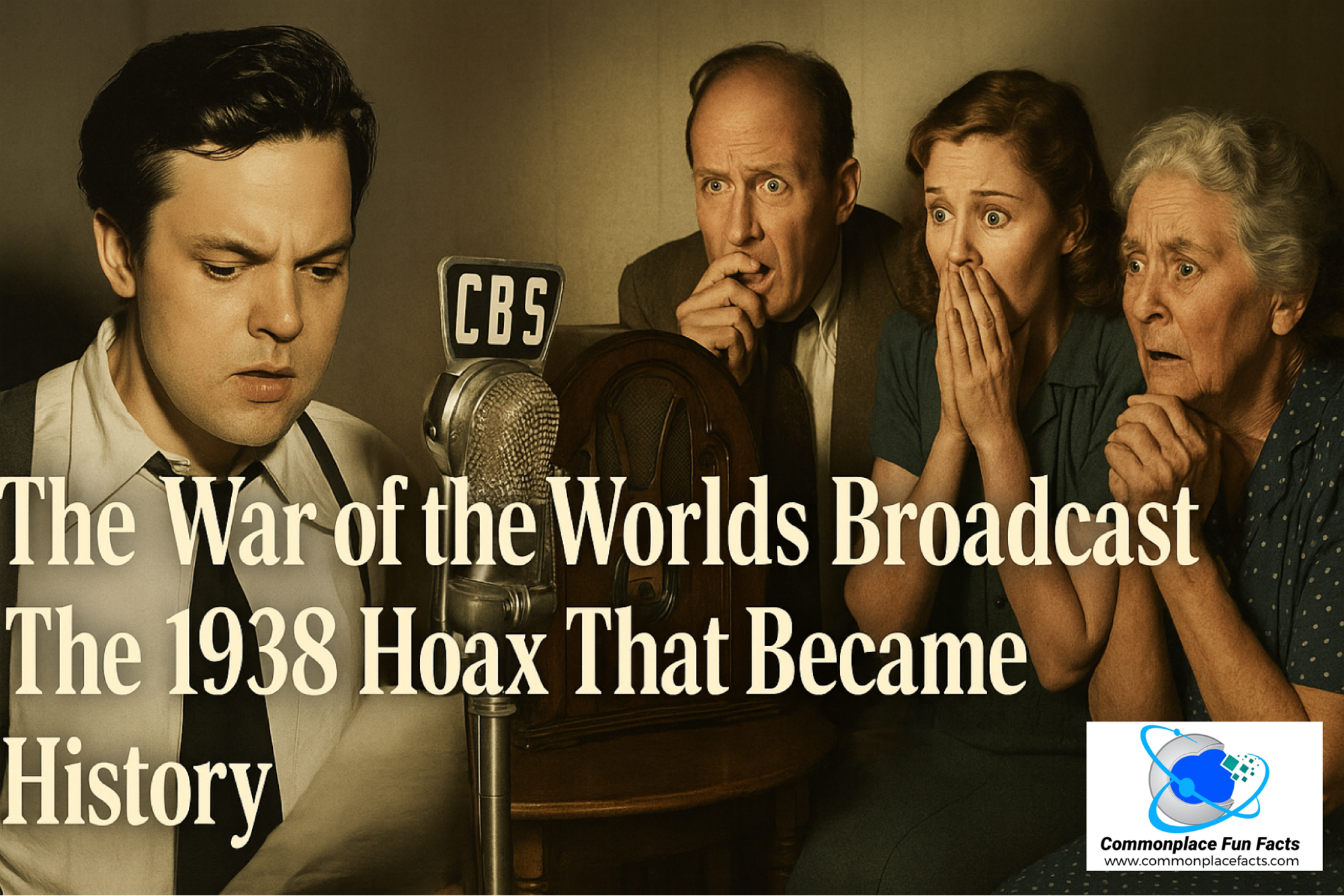The War of the Worlds Broadcast: The 1938 Hoax That Became History
