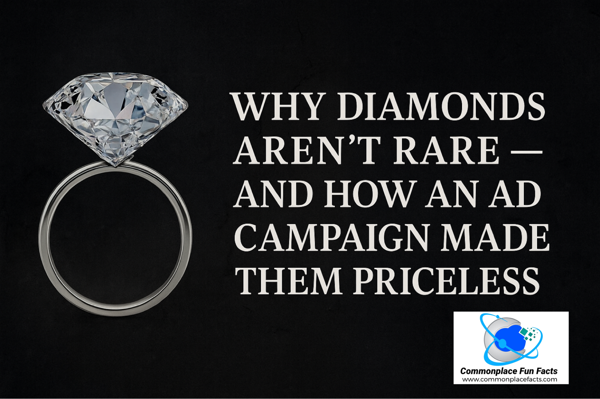 Why Diamonds Aren’t Rare — and How an Ad Campaign Made Them Priceless