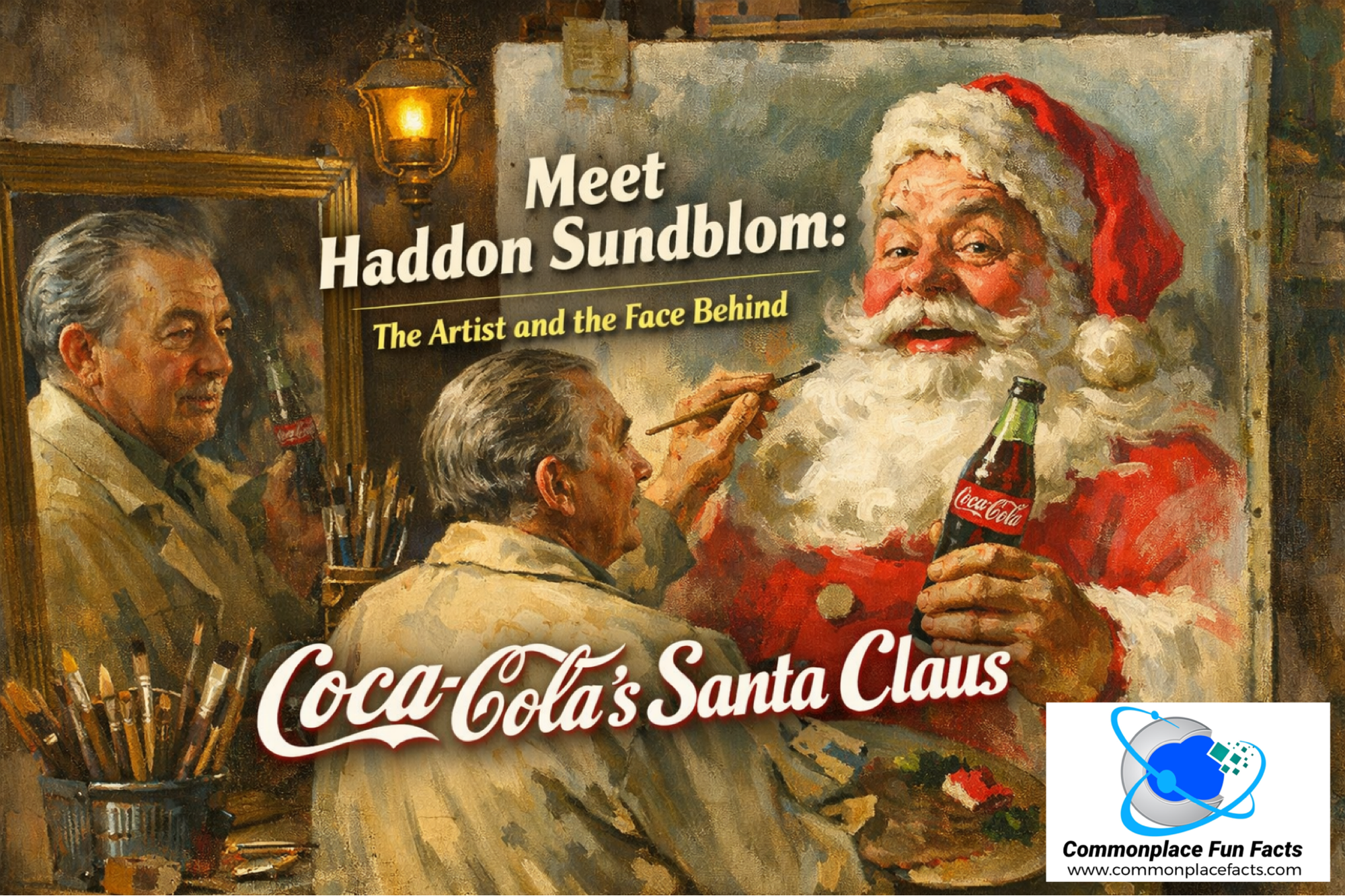 Meet Haddon Sundblom: The Artist and the Face Behind Coca-Cola’s Santa Claus