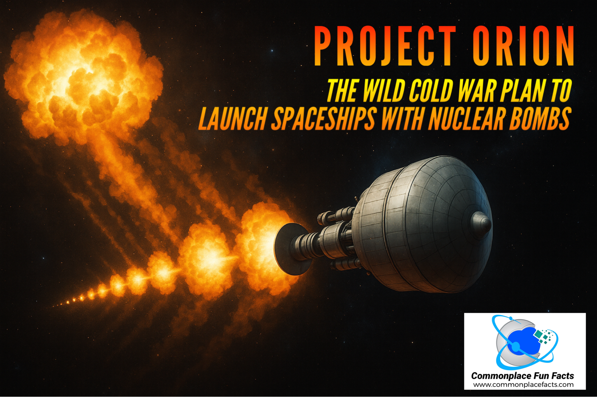 Project Orion: The Wild Cold War Plan to Launch Spaceships with Nuclear Bombs