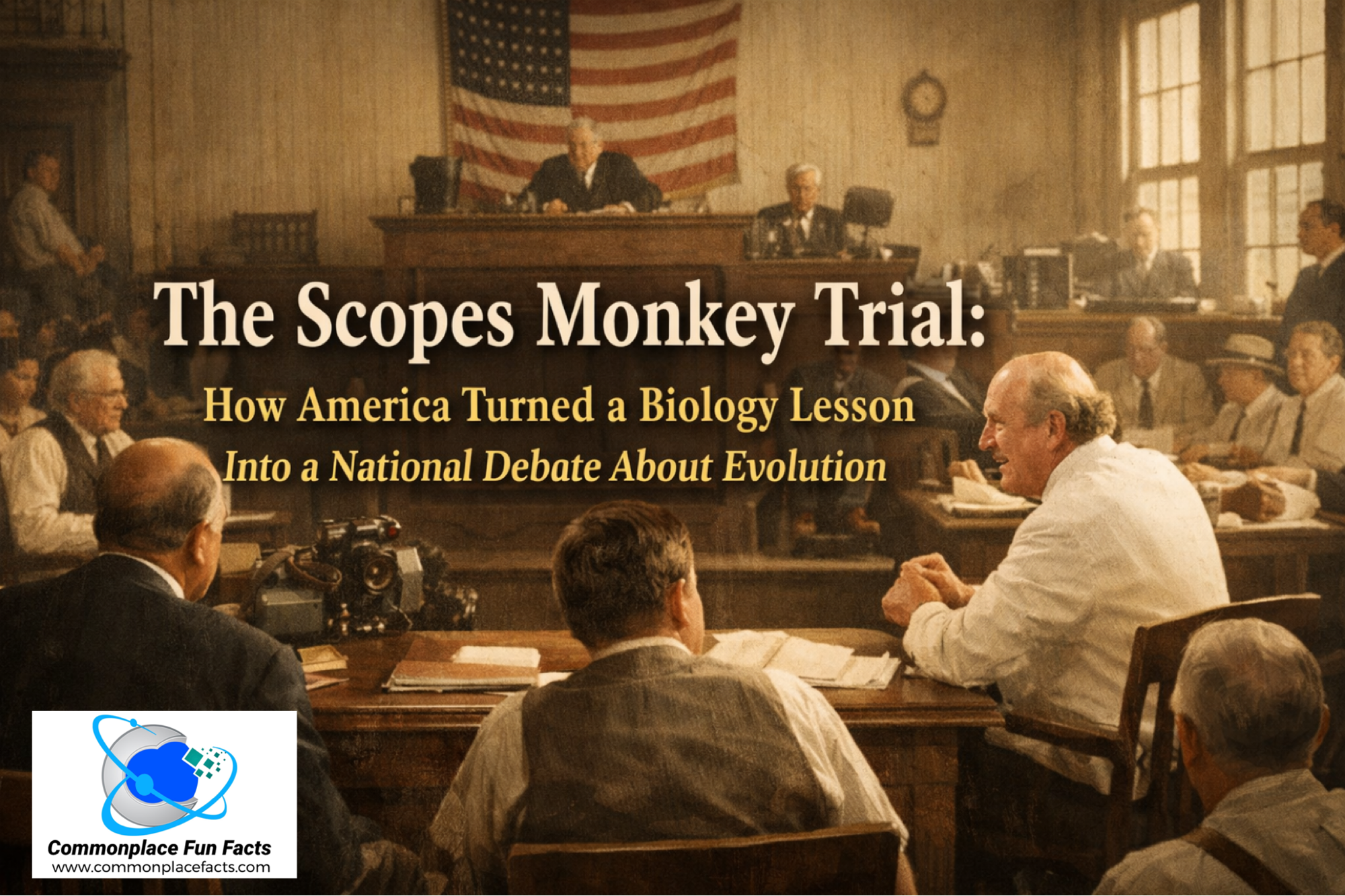 The Scopes Monkey Trial: How America Turned a Biology Lesson Into a National Debate About Evolution