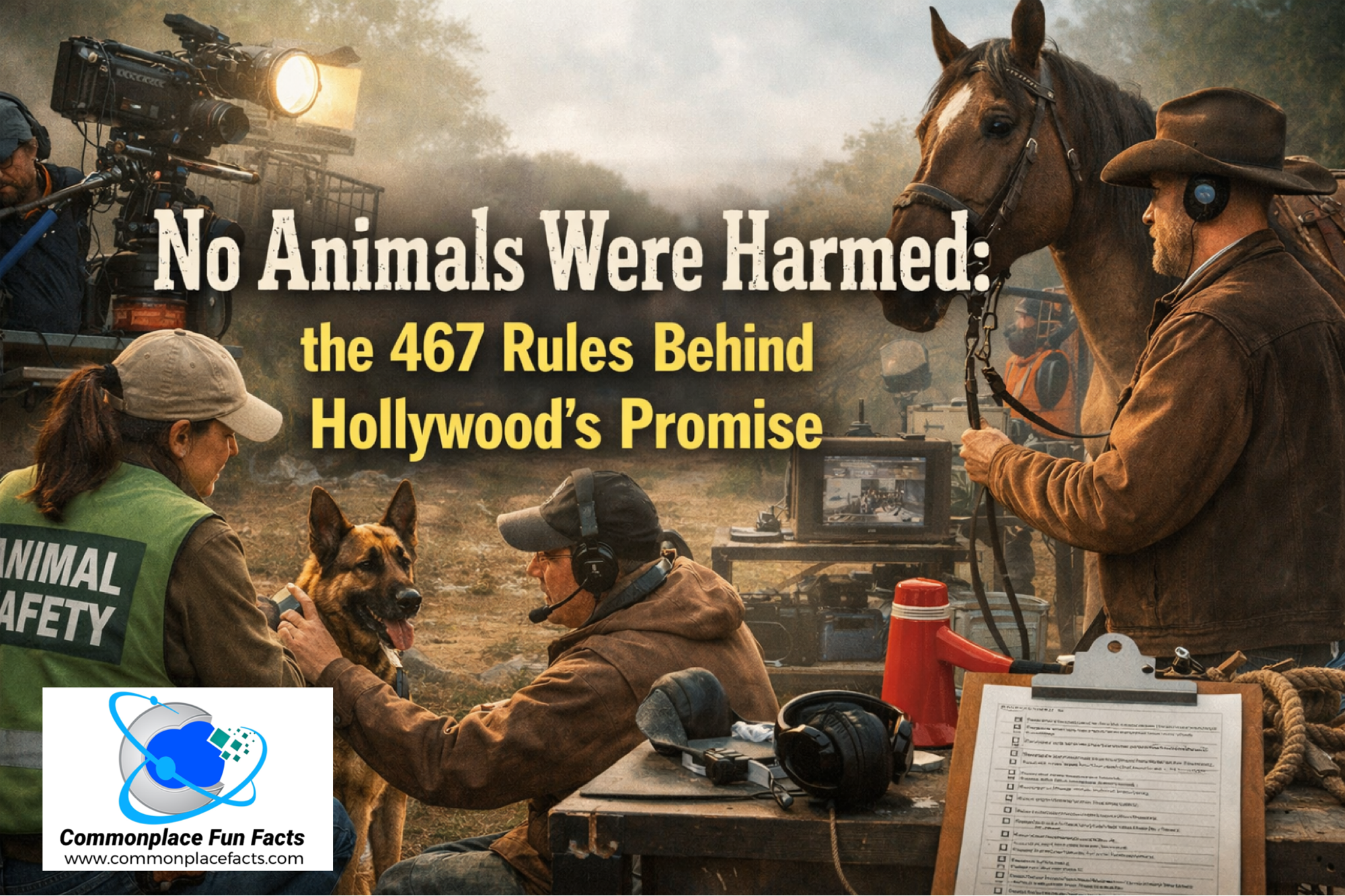 No Animals Were Harmed: the 467 Rules Behind Hollywood's Promise