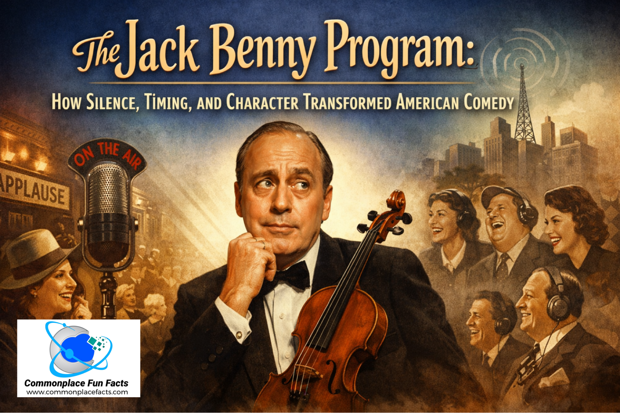 The Jack Benny Program: How Silence, Timing, and Character Transformed American Comedy