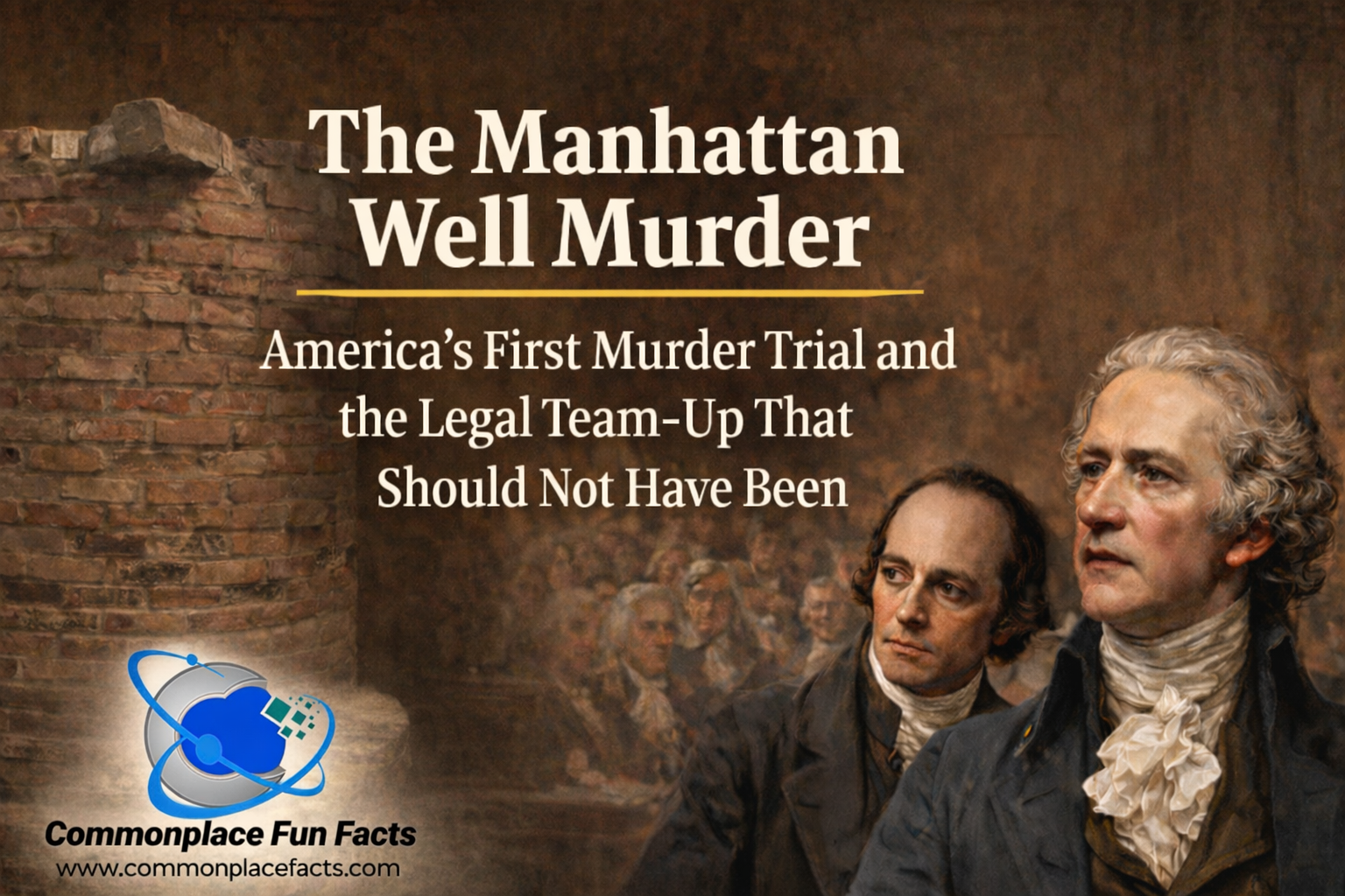 The Manhattan Well Murder: America’s First Murder Trial and the Legal Team-Up That Should Not Have Been