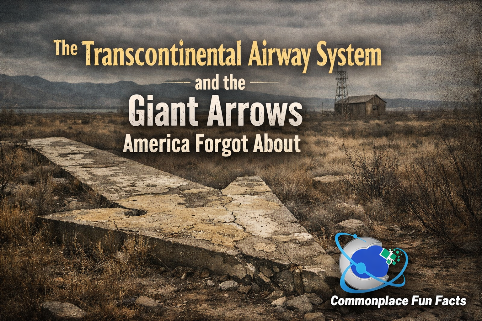 The Transcontinental Airway System and the Giant Arrows America Forgot About
