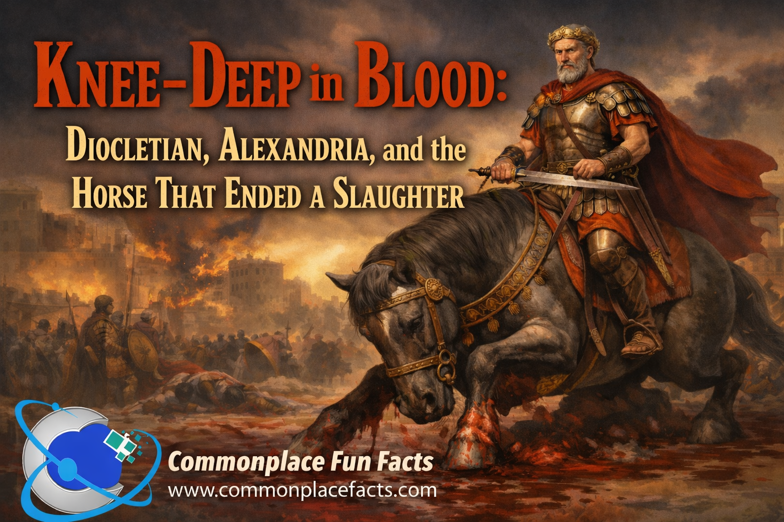 diocletian alexandria kneeling horse