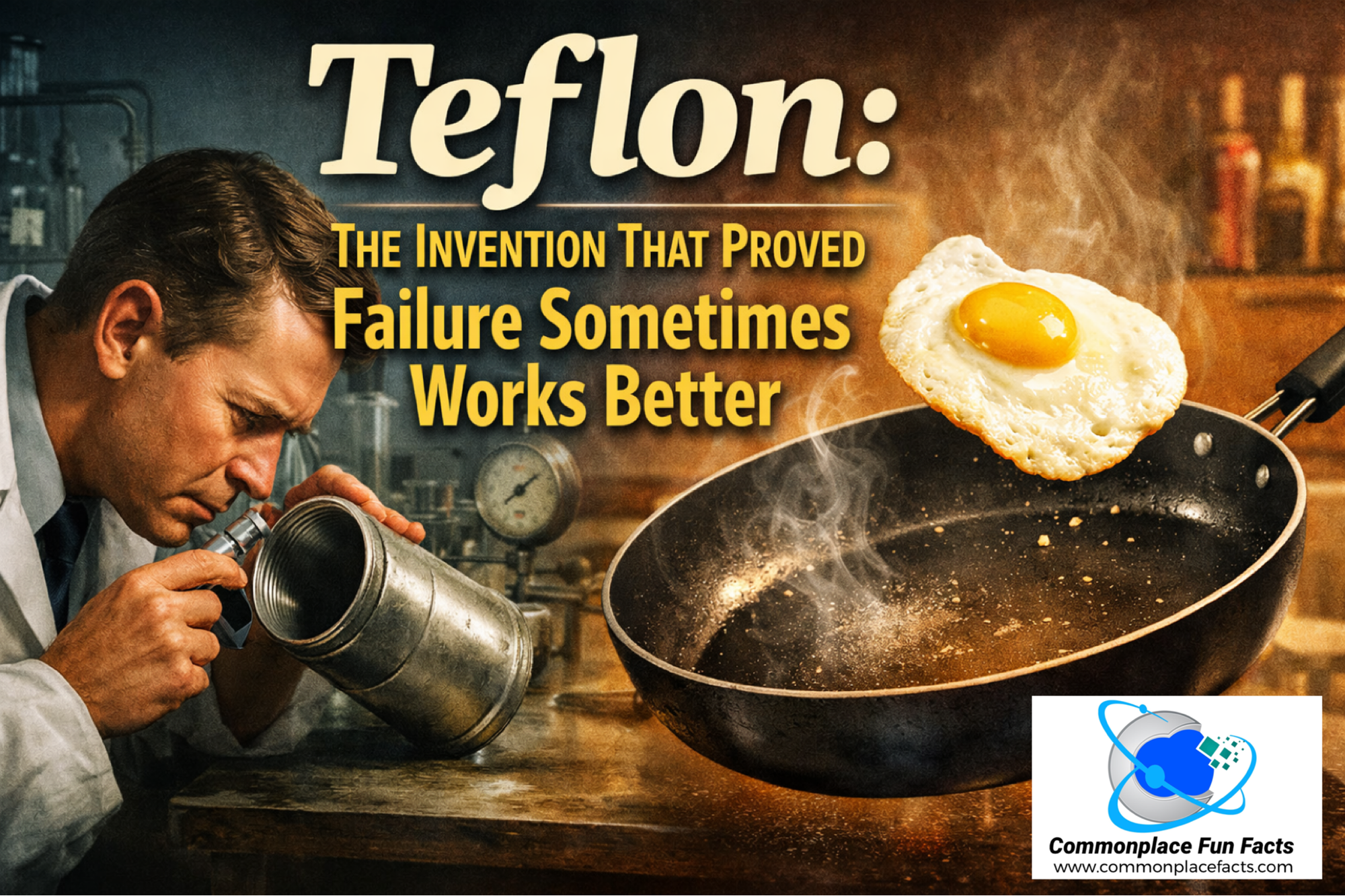 Teflon: The Invention That Proved Failure Sometimes Works Better