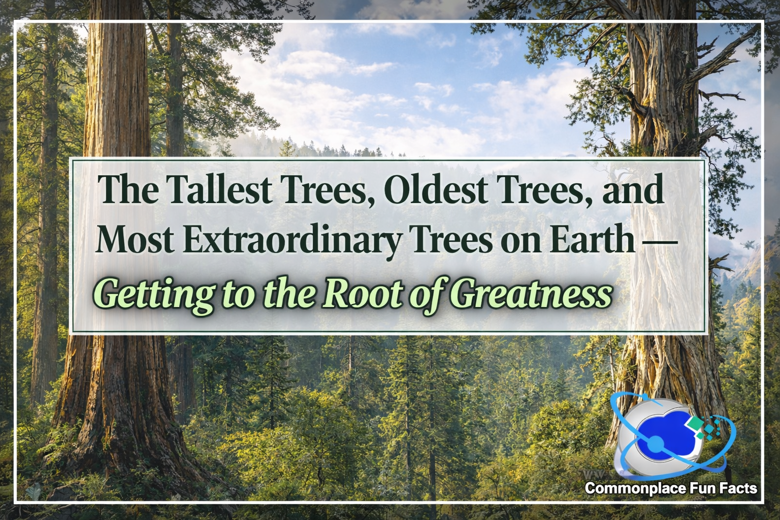 The Tallest Trees, Oldest Trees, and Most Extraordinary Trees on Earth — Getting to the Root of Greatness 15 The Tallest Trees, Oldest Trees, and Most Extraordinary Trees on Earth — Getting to the Root of Greatness