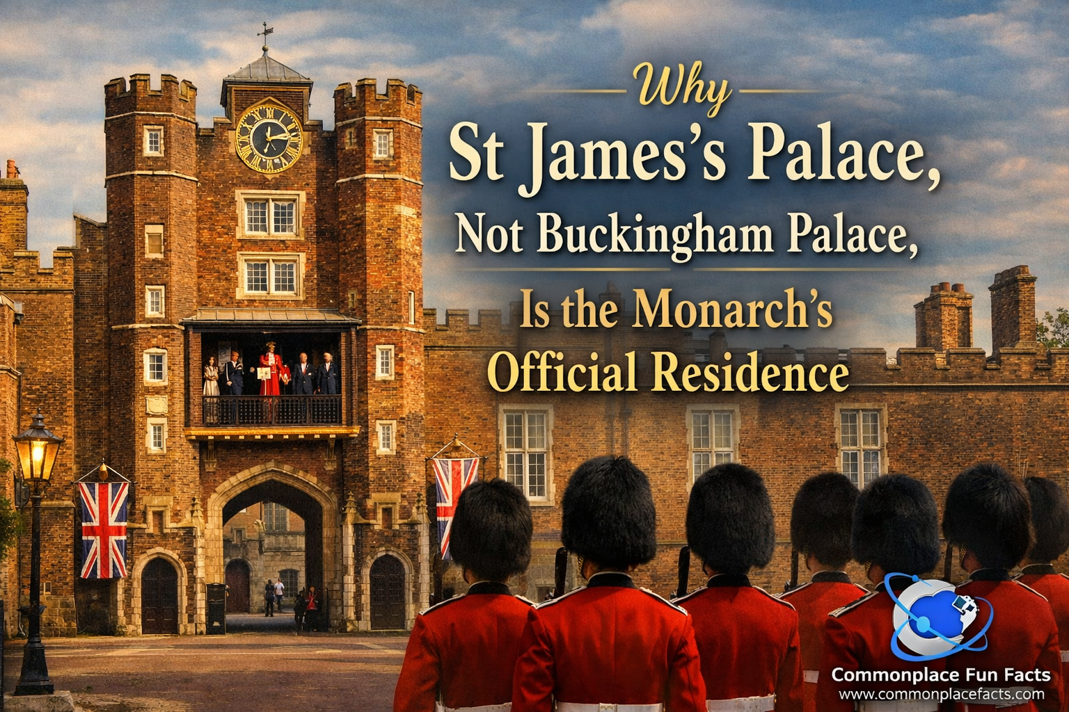 Why St James’s Palace, Not Buckingham Palace, Is the Monarch’s Official Residence
