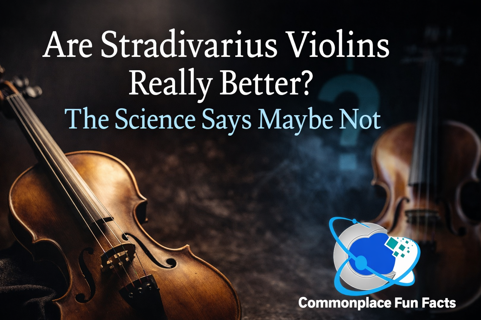 Are Stradivarius Violins Really Better? The Science Says Maybe Not
