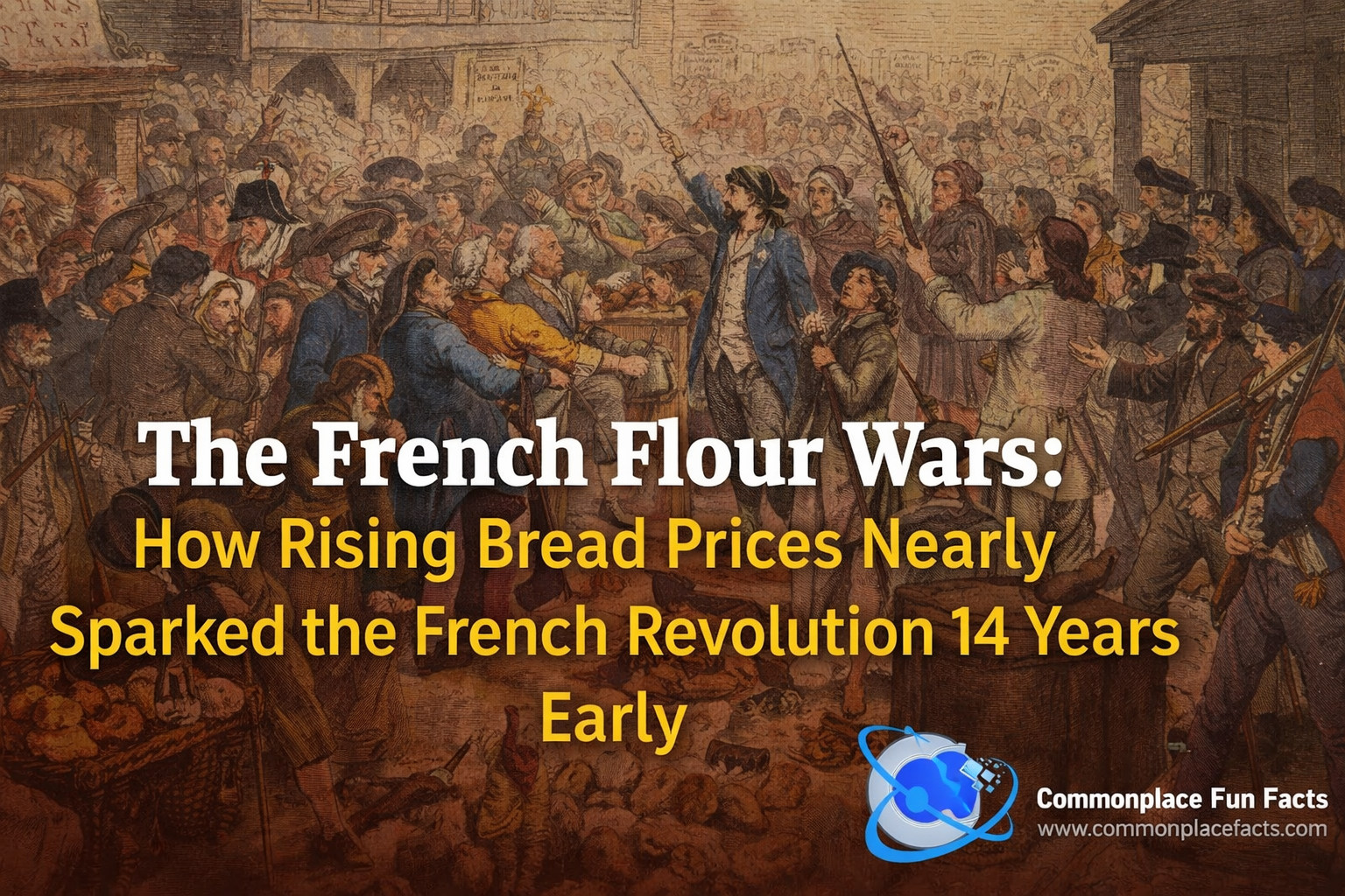 The French Flour Wars: How Rising Bread Prices Nearly Sparked the French Revolution 14 Years Early
