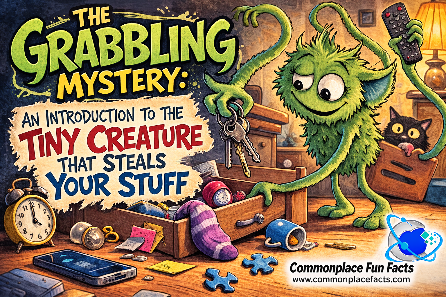 The Grabbling Mystery: An Introduction to the Tiny Creature That Steals Your Stuff 2 The Grabbling Mystery: An Introduction to the Tiny Creature That Steals Your Stuff