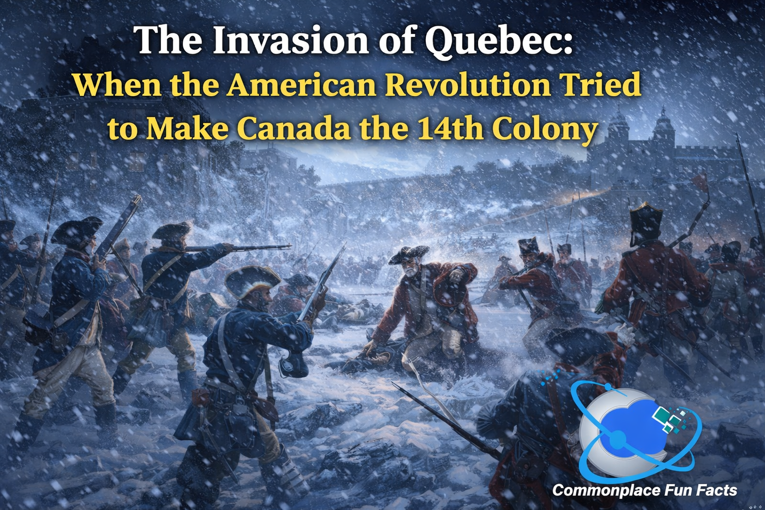 The Invasion of Quebec: When the American Revolution Tried to Make Canada the 14th Colony