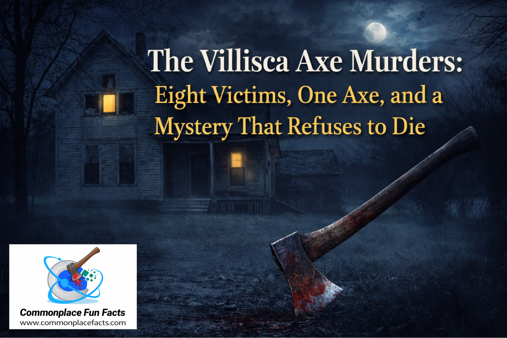 The Villisca Axe Murders: Eight Victims, One Axe, and a Mystery That Refuses to Die