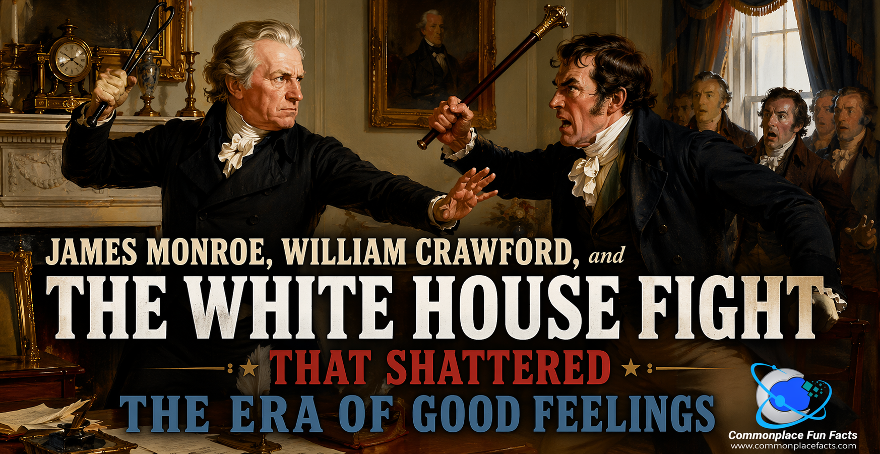 James Monroe, William Crawford, and the White House Fight That Shattered the Era of Good Feelings