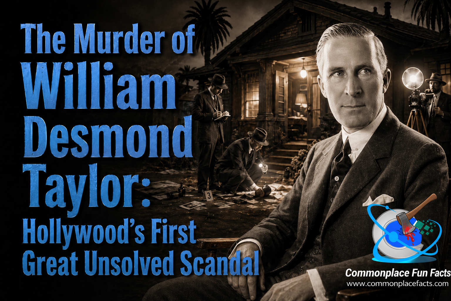 The Murder of William Desmond Taylor: Hollywood’s First Great Unsolved Scandal