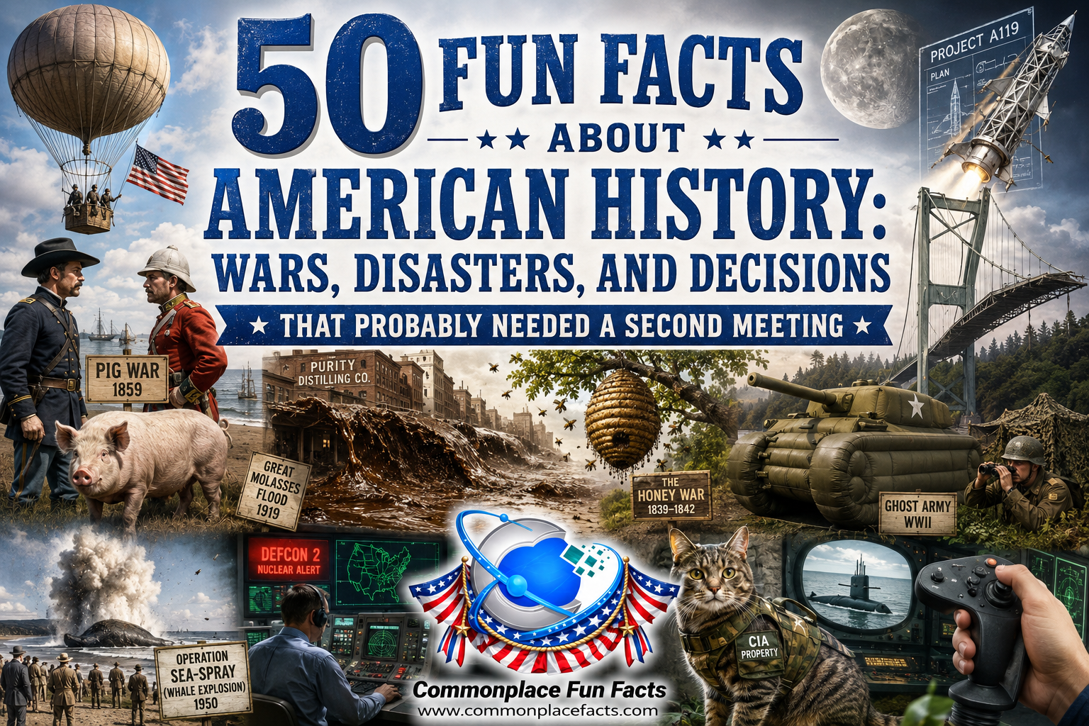 50 Fun Facts About American History: Wars, Disasters, and Decisions That Probably Needed a Second Meeting