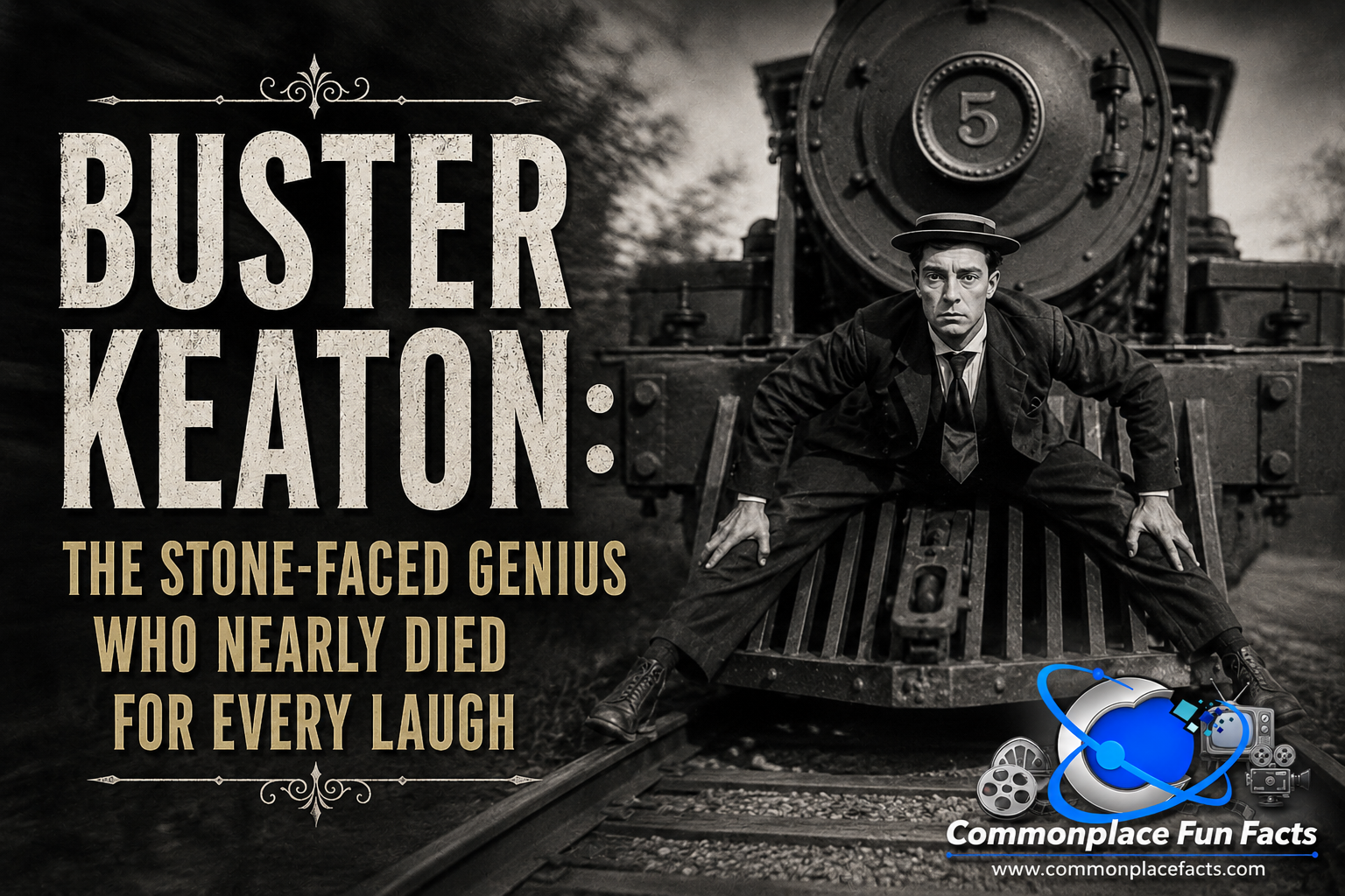 Buster Keaton: The Stone-Faced Genius Who Nearly Died for Every Laugh
