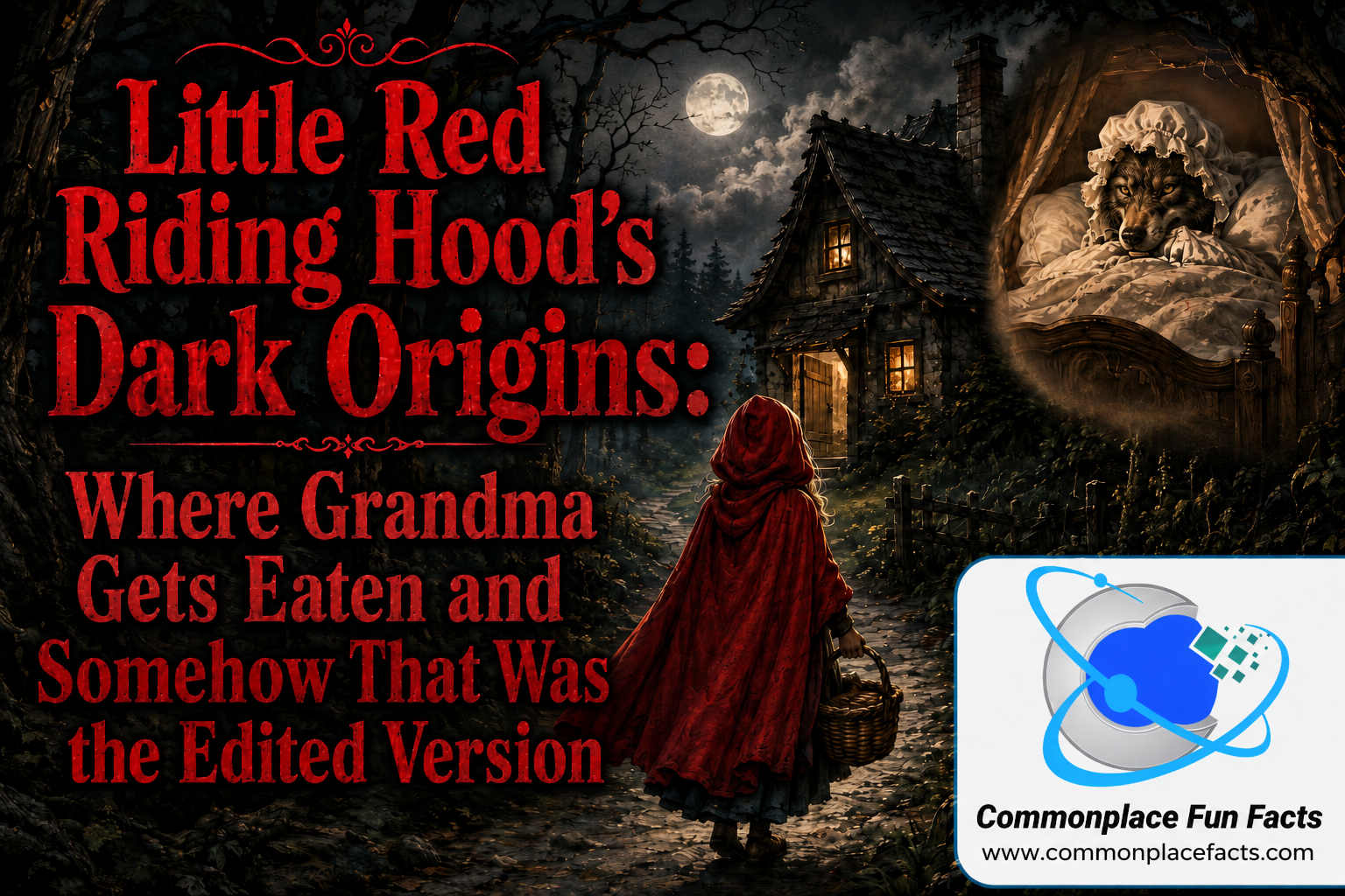 Little Red Riding Hood’s Dark and Scary Origins: Where Grandma Gets Eaten and Somehow That Was the Edited Version