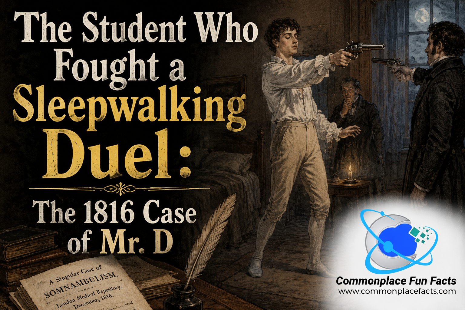 The Student Who Fought a Sleepwalking Duel: The 1816 Case of Mr. D