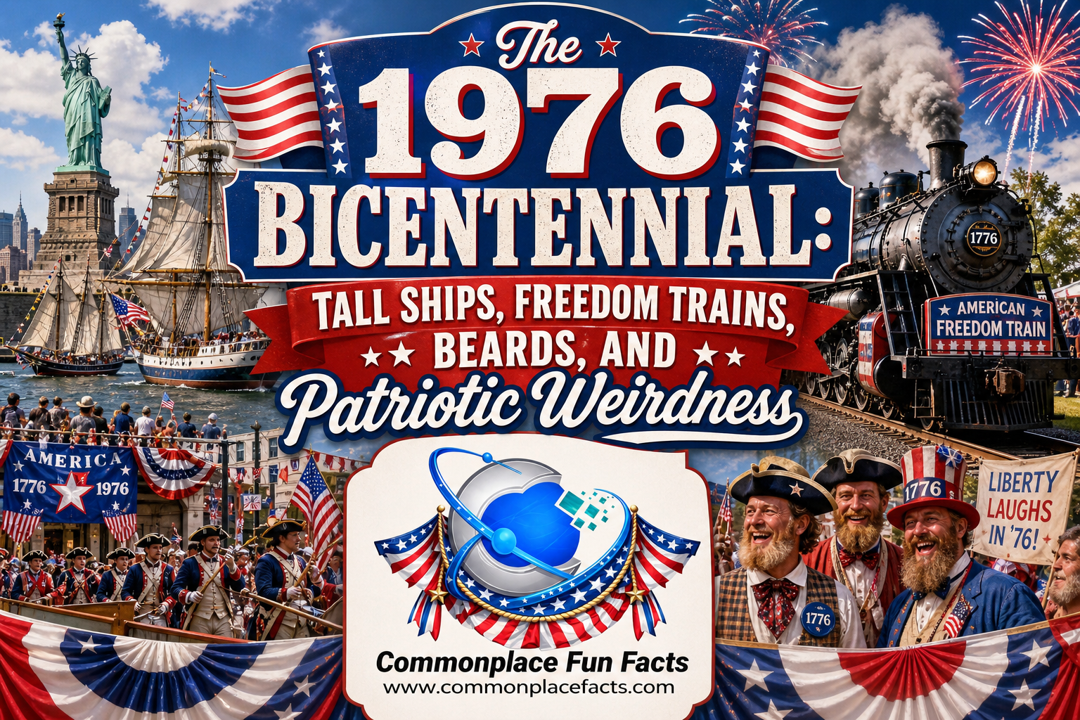 The 1976 Bicentennial: Tall Ships, Freedom Trains, Beards, and Patriotic Weirdness