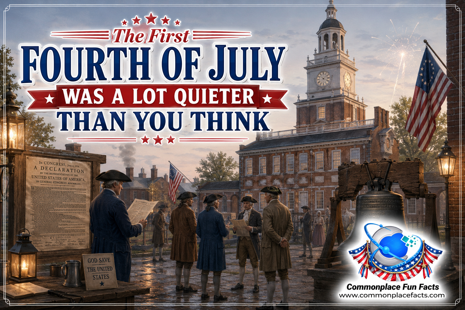The First Fourth of July Was a Lot Quieter Than You Think