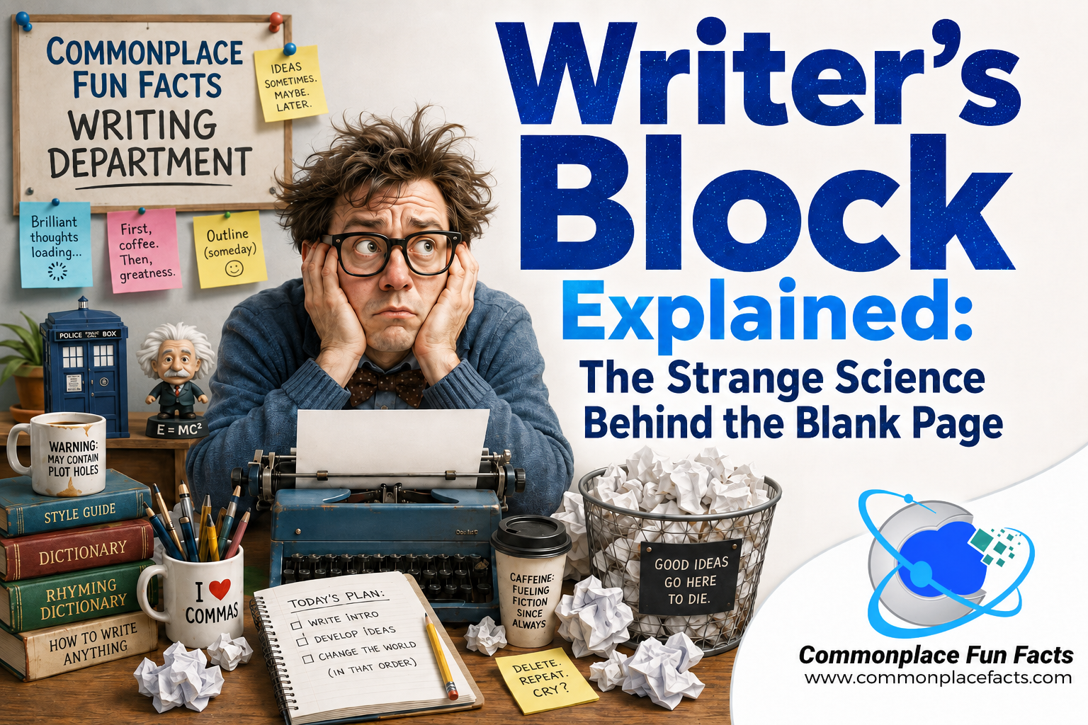 Writerโs Block Explained: The Strange Science Behind the Blank Page 8 Writerโs Block Explained: The Strange Science Behind the Blank Page