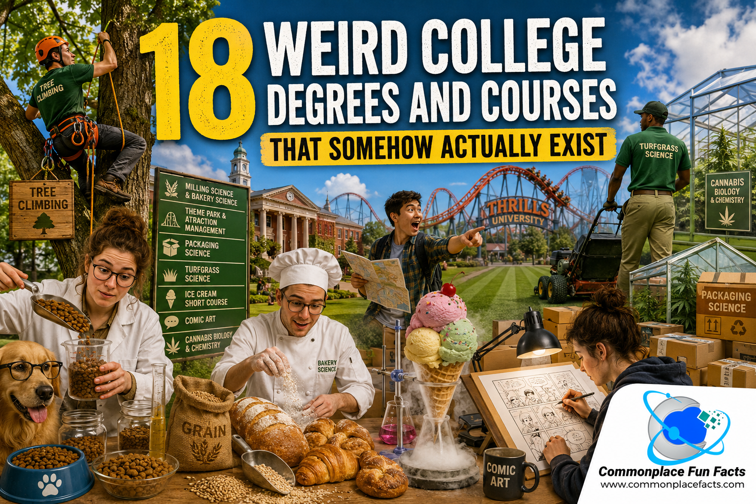 18 Weird College Degrees and Courses That Somehow Actually Exist