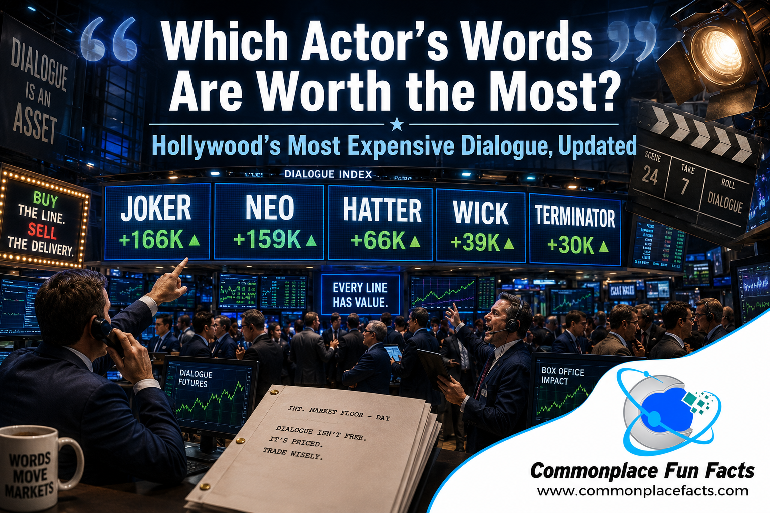 Actor Salary Per Word: Which Movie Star Made the Most for Saying the Least?