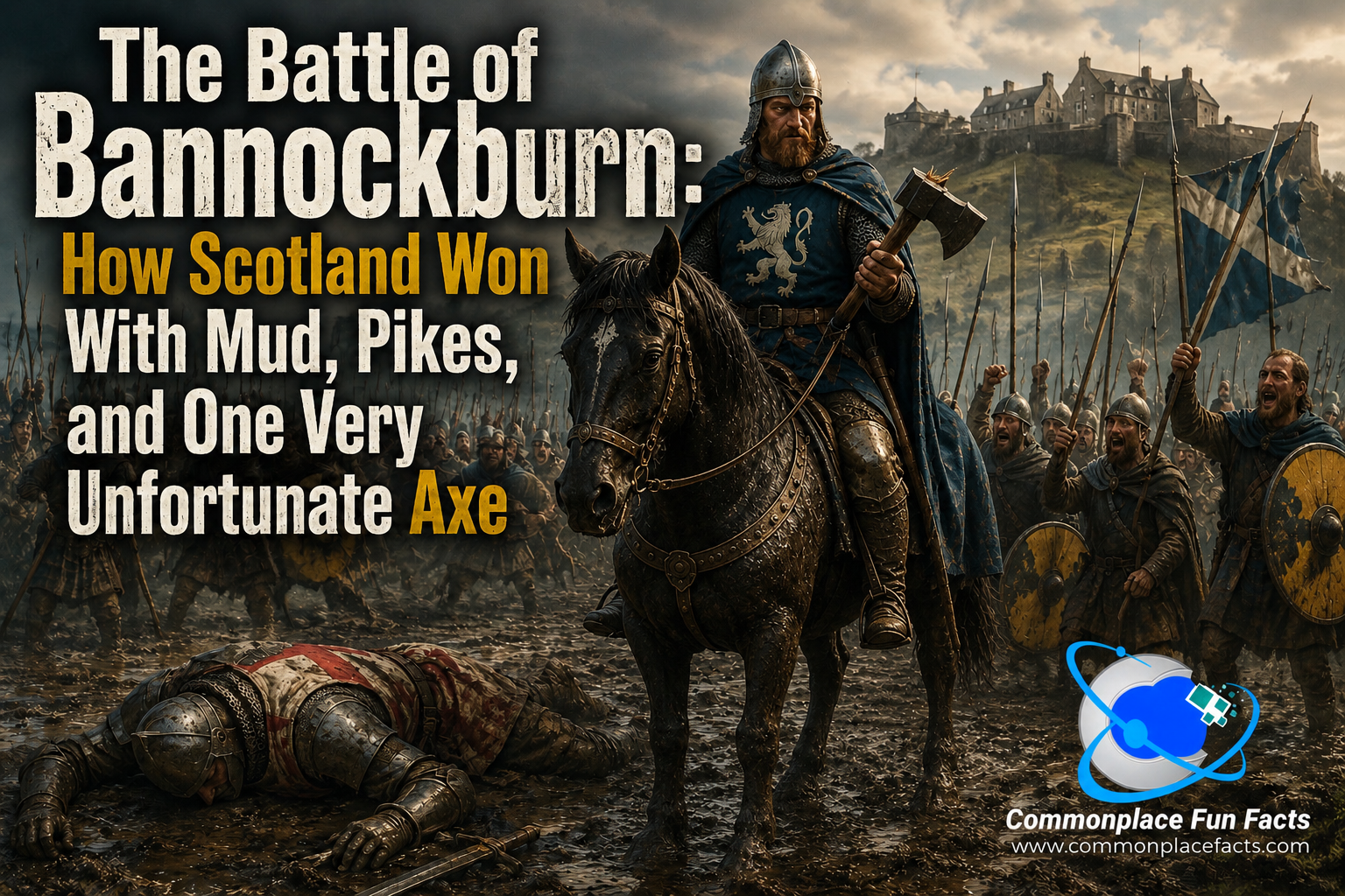 The Battle of Bannockburn: How Scotland Won With Mud, Pikes, and One Very Unfortunate Axe