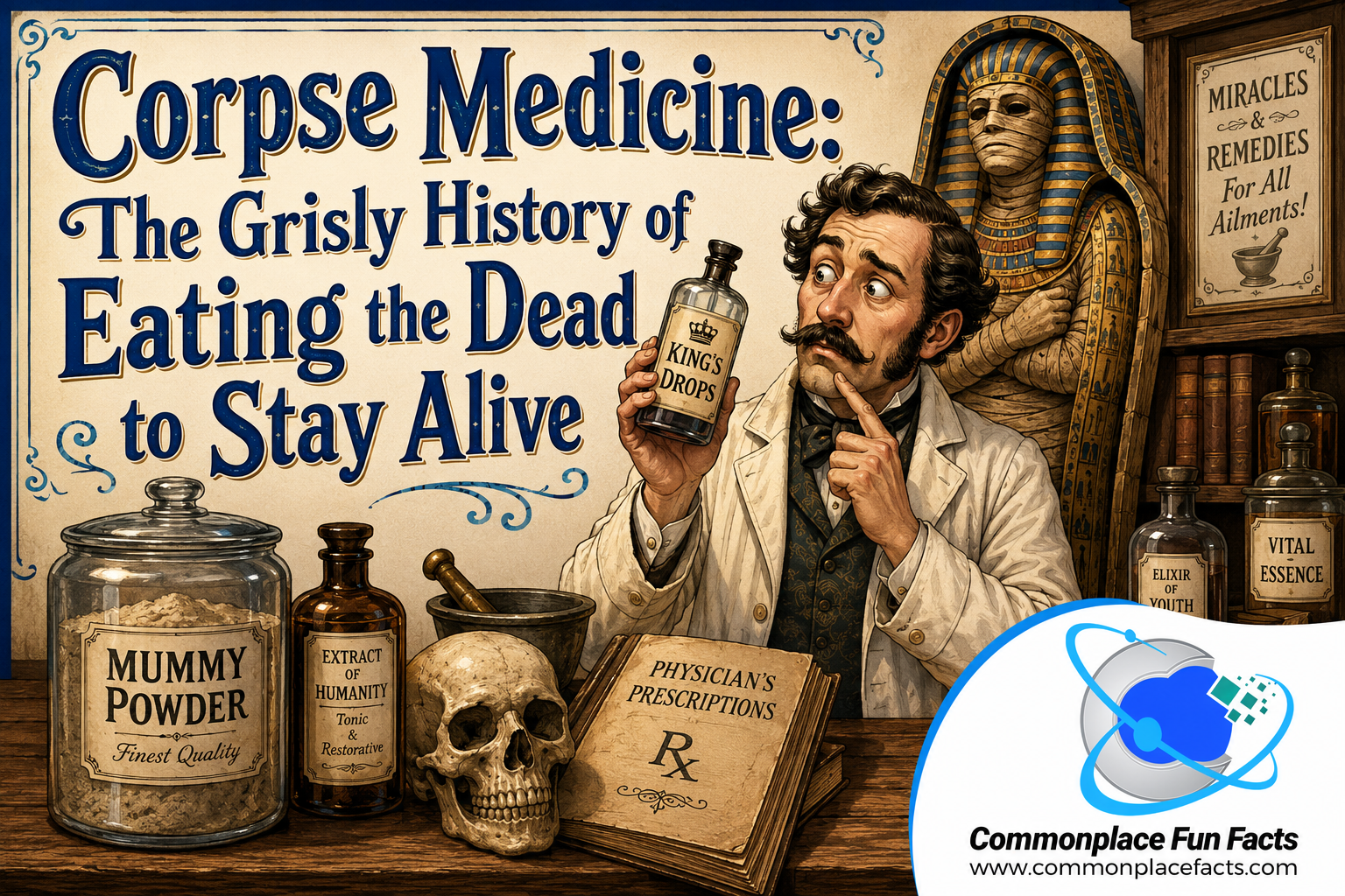 Corpse Medicine: The Grisly History of Eating the Dead to Stay Alive