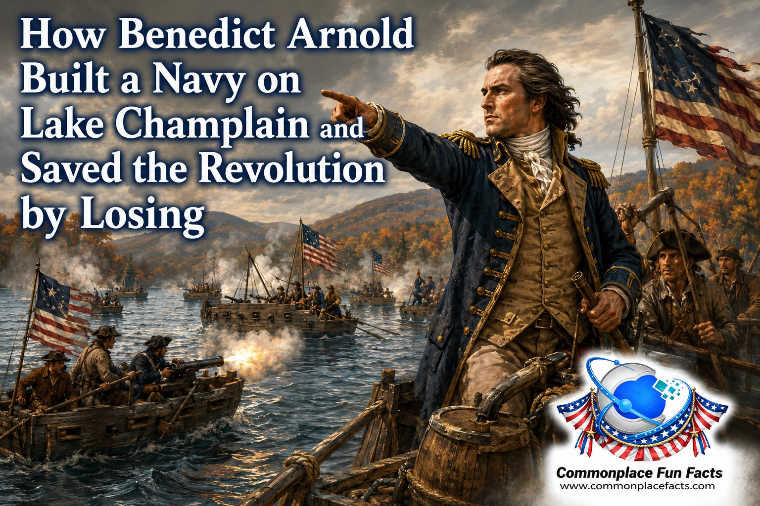 How Benedict Arnold Built a Navy on Lake Champlain and Saved the Revolution by Losing 14 How Benedict Arnold Built a Navy on Lake Champlain and Saved the Revolution by Losing