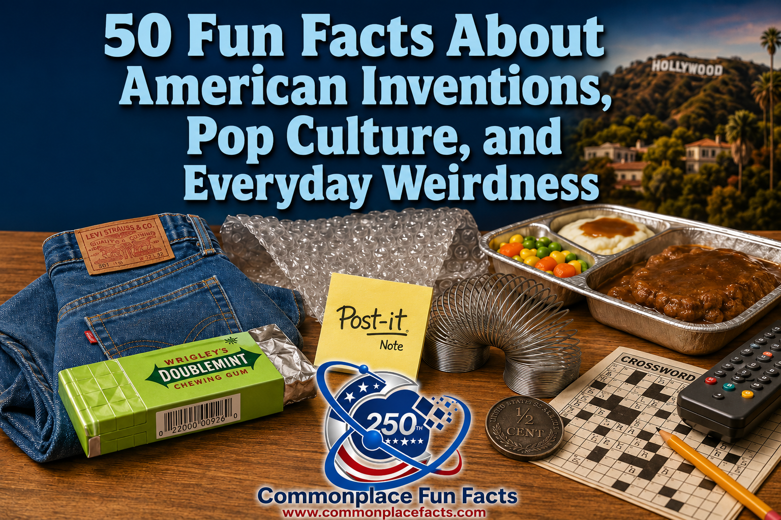 50 Fun Facts About American Inventions, Pop Culture, and Everyday Weirdness
