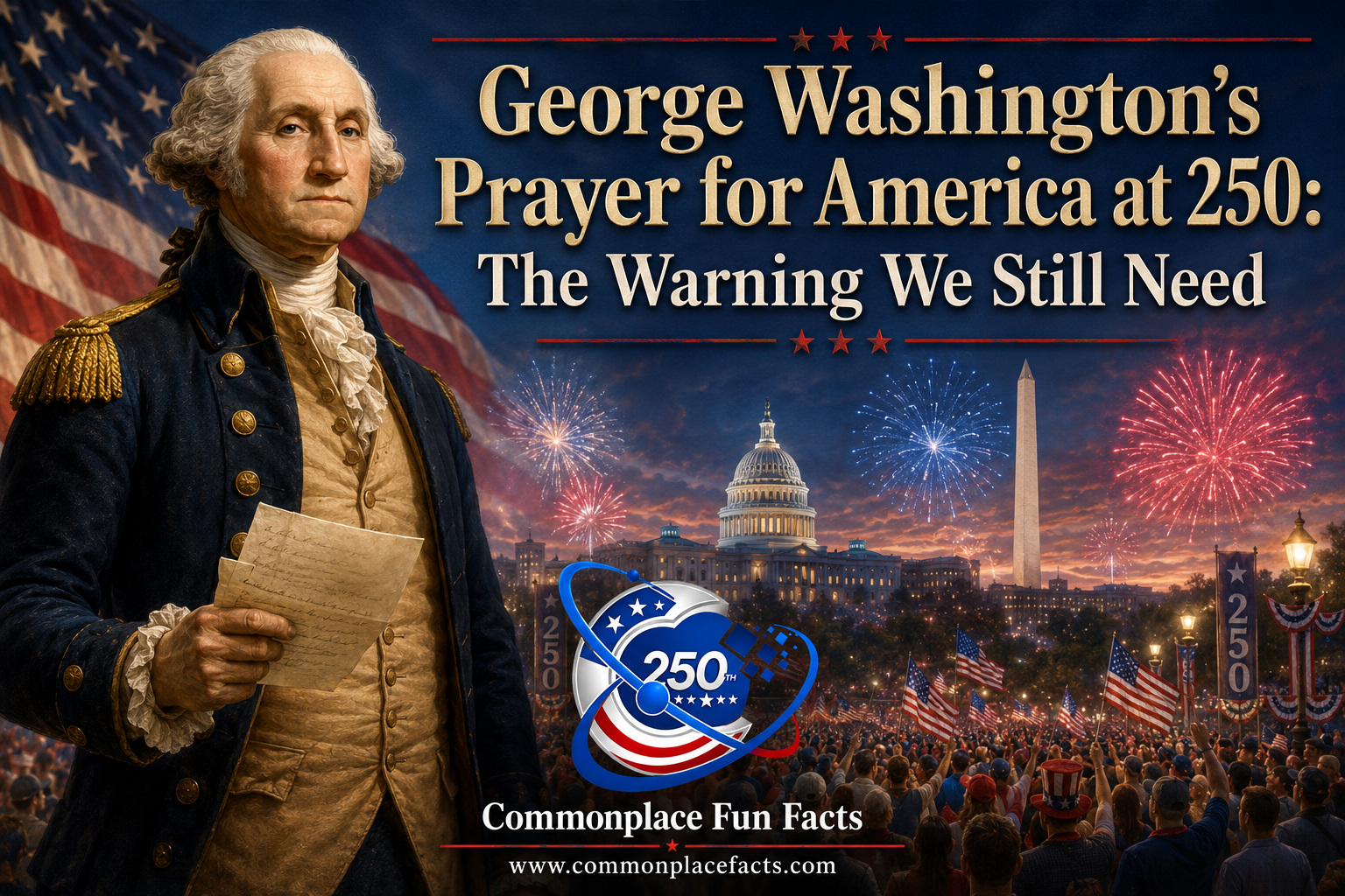 George Washington’s Prayer for America at 250: The Warning We Still Need