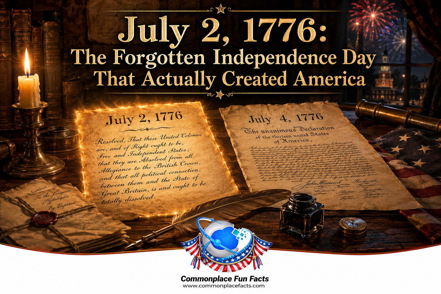 July 2, 1776: The Forgotten Independence Day That Actually Created America 11 July 2, 1776: The Forgotten Independence Day That Actually Created America