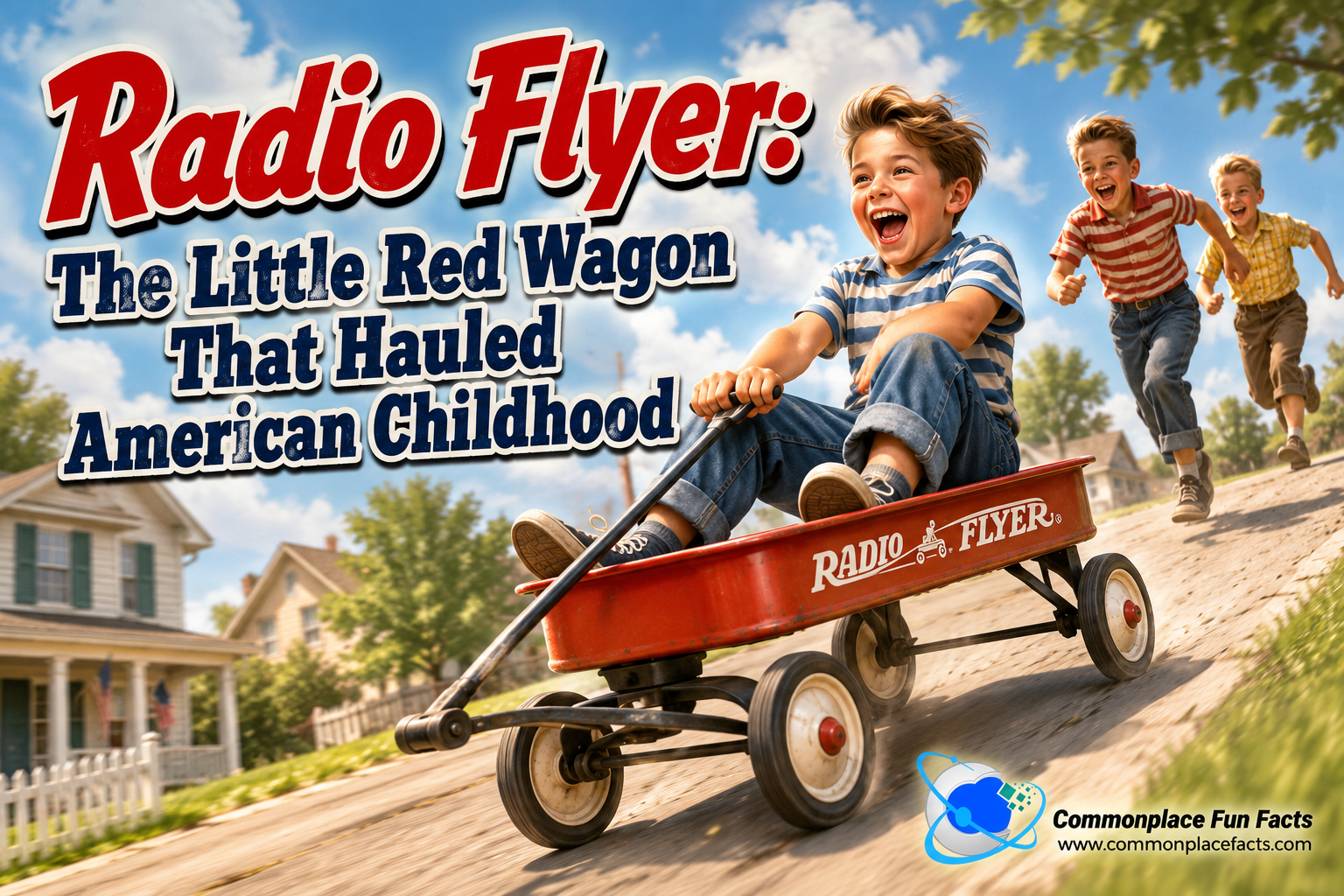 Radio Flyer: The Little Red Wagon That Hauled American Childhood