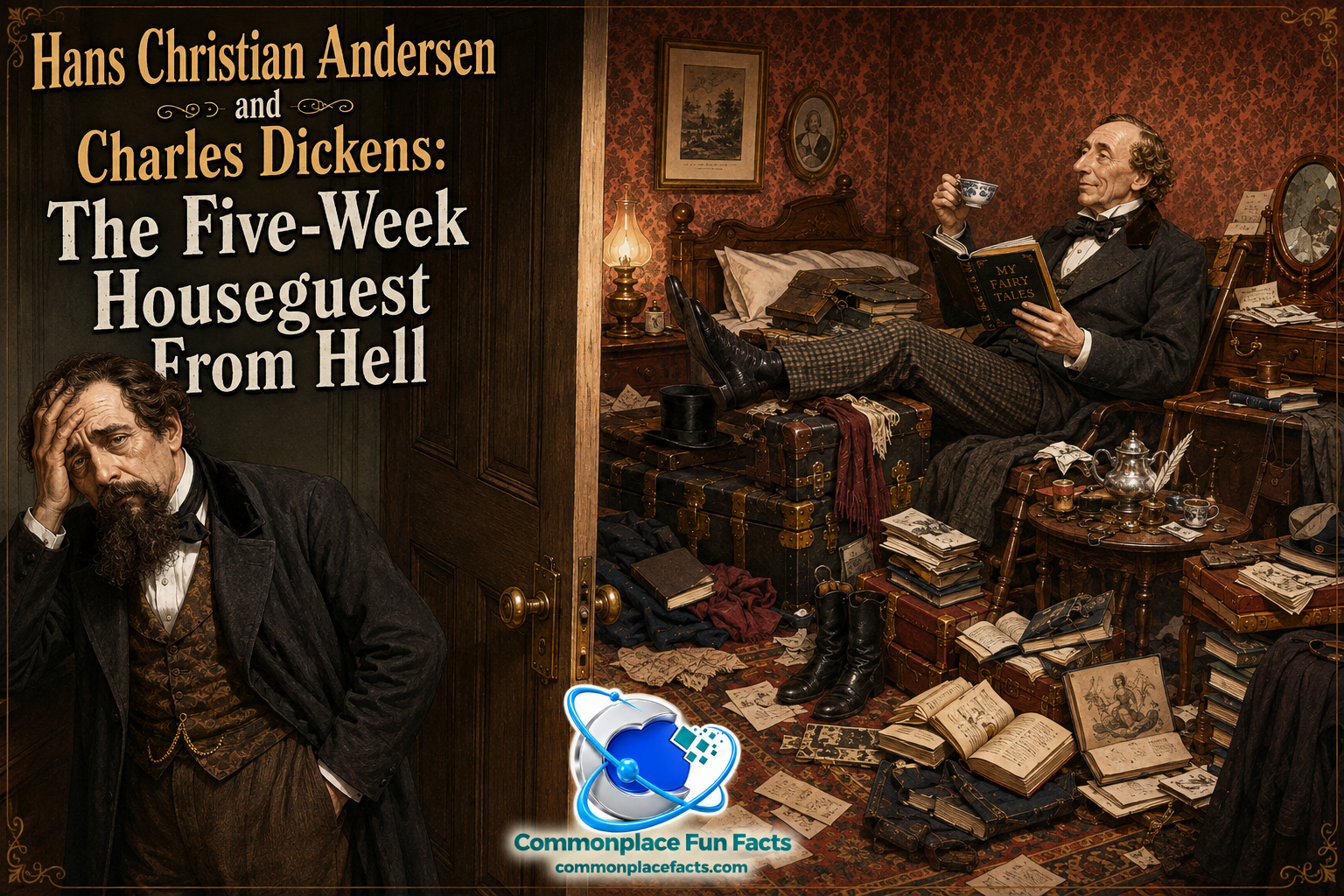 Hans Christian Andersen and Charles Dickens: The Five-Week Houseguest From Hell