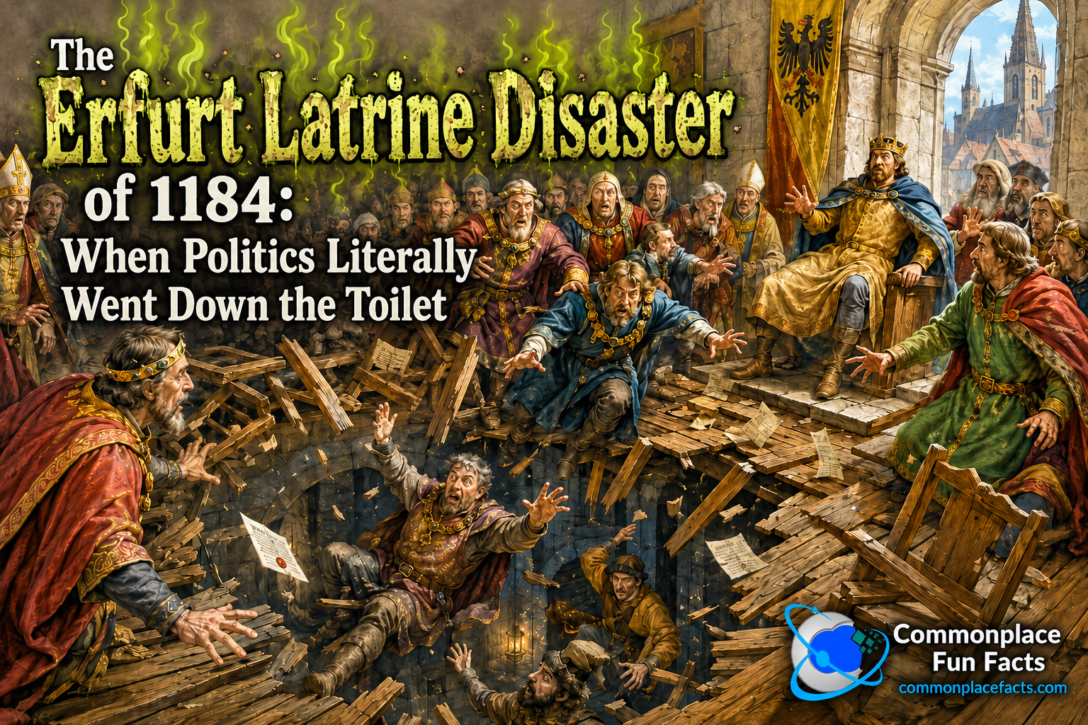 The Erfurt Latrine Disaster of 1184: When Politics Literally Went Down the Toilet 13 The Erfurt Latrine Disaster of 1184: When Politics Literally Went Down the Toilet
