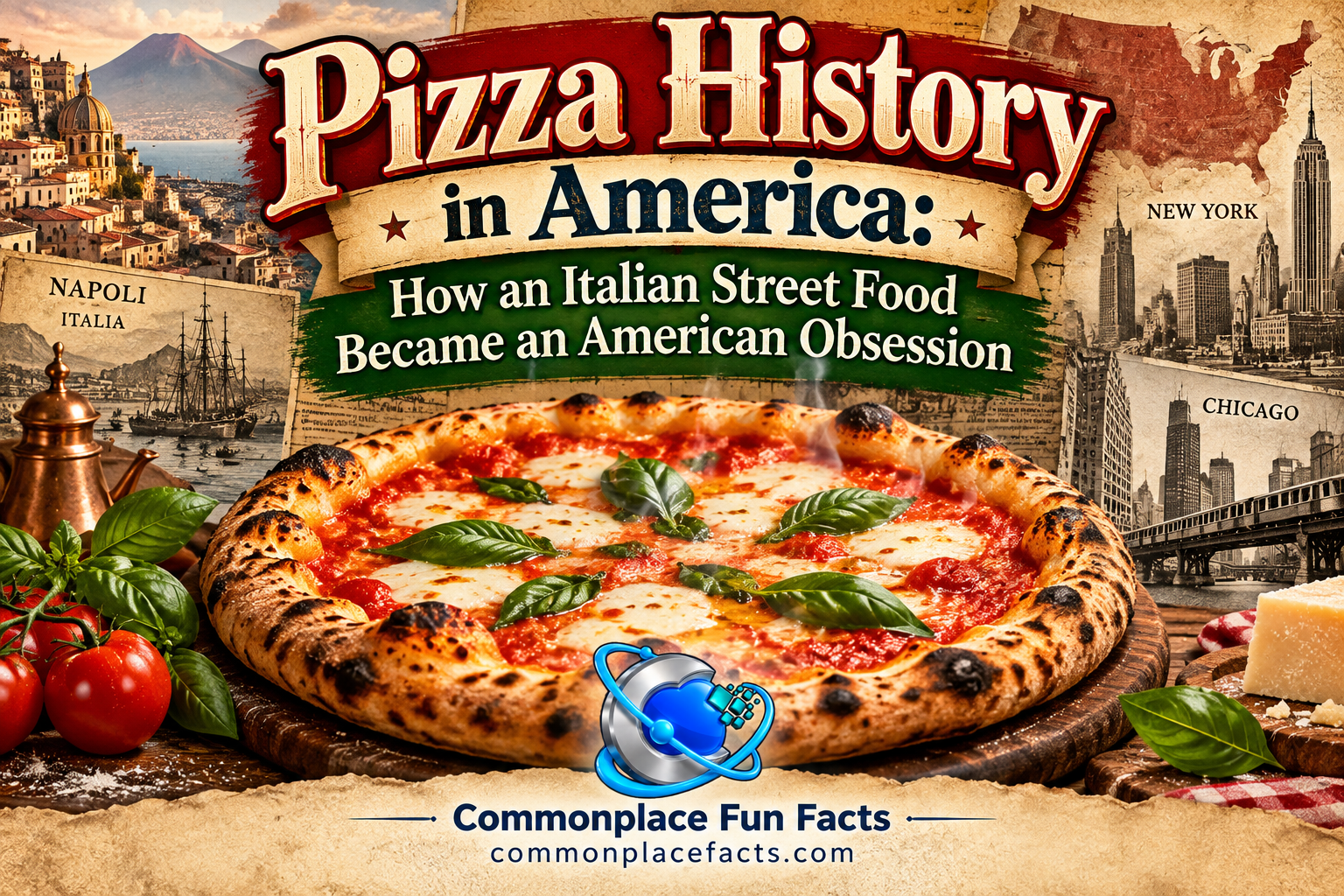 Pizza History in America: How an Italian Street Food Became an American Obsession