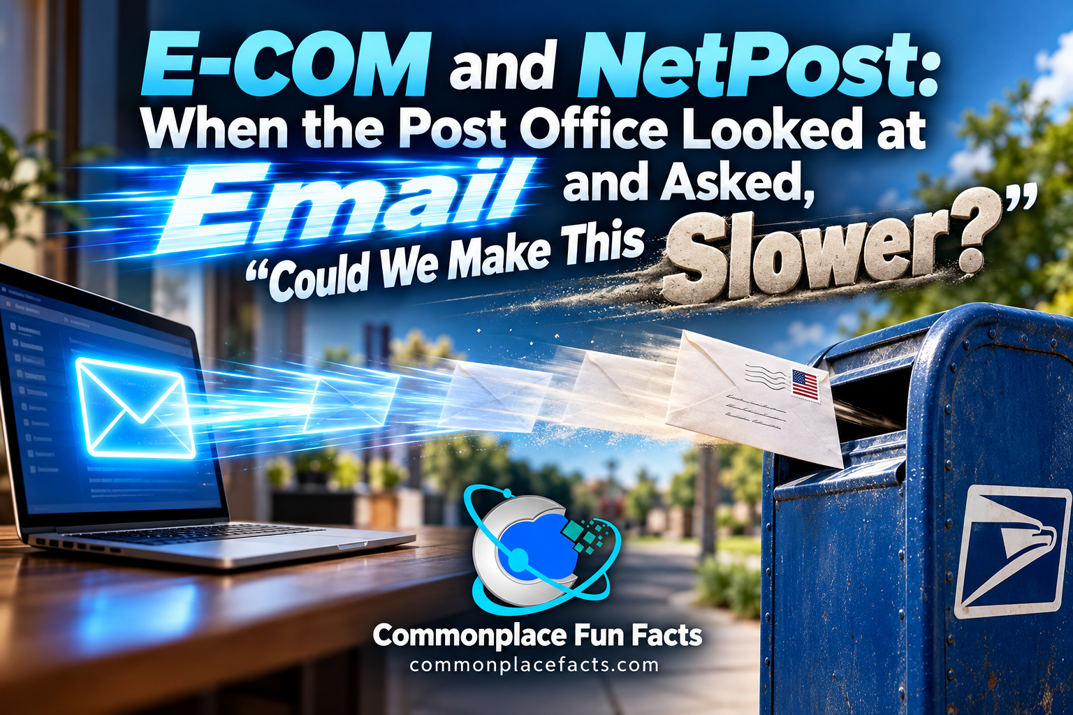 E-COM and NetPost: When the Post Office Looked at Email and Asked, “Could We Make This Slower?”
