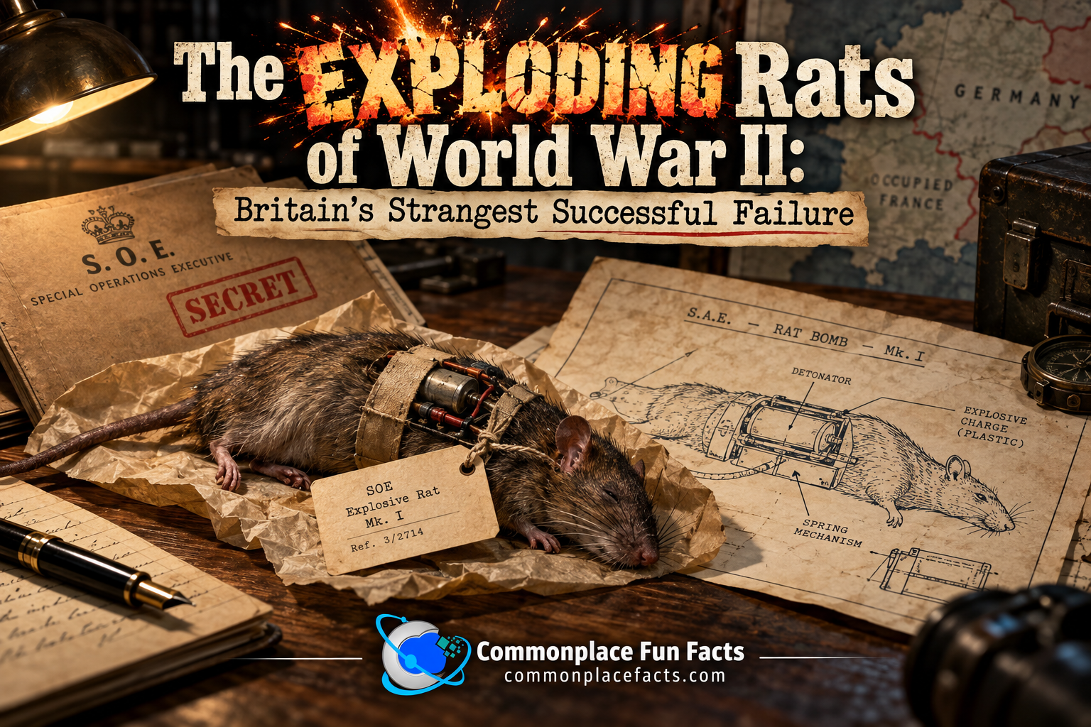 The Exploding Rats of World War II: Britain's Strangest Successful Failure 8 The Exploding Rats of World War II: Britain’s Strangest Successful Failure